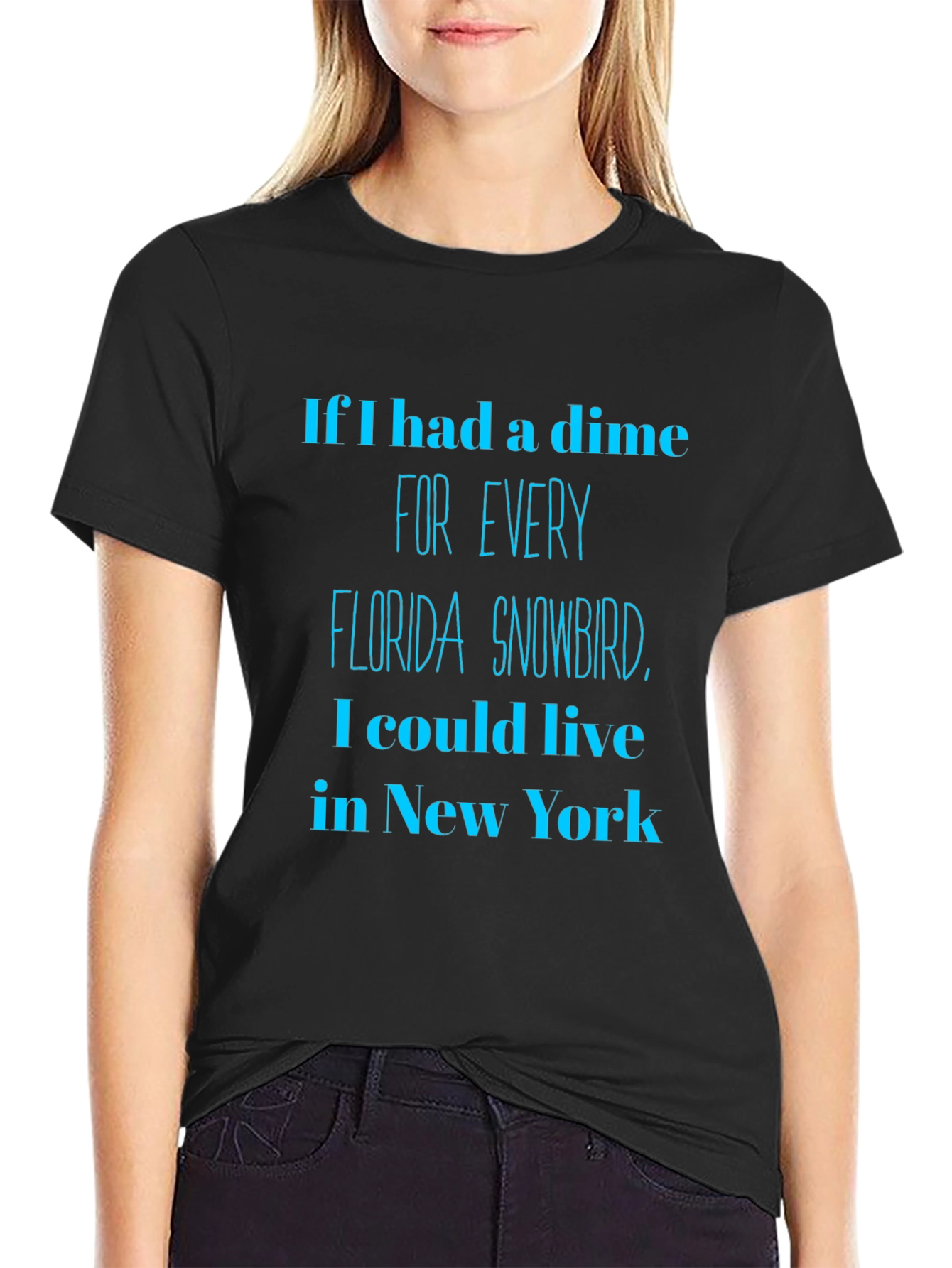 Florida Snowbird T-Shirt - Funny Novelty Graphic Tee