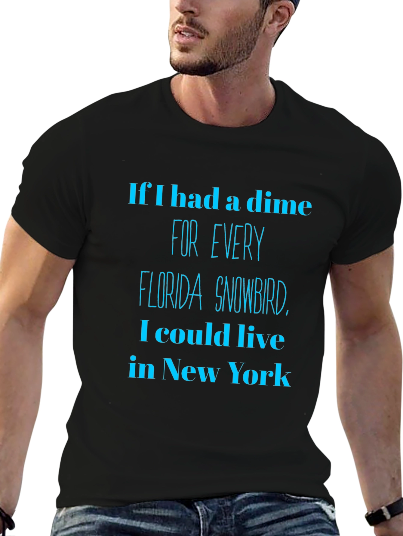 Florida Snowbird T-Shirt - Funny Novelty Graphic Tee