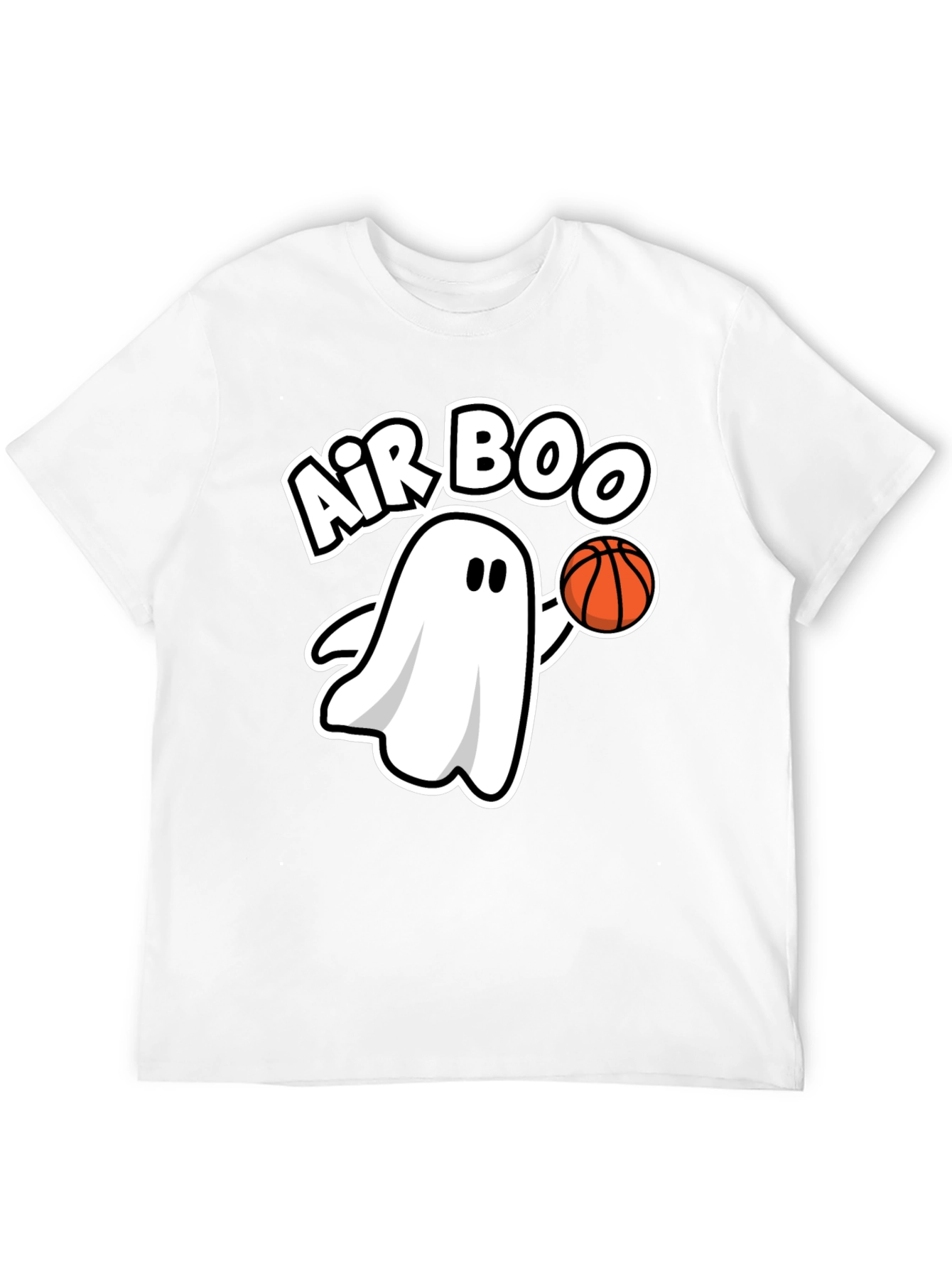 Air Boo Ghost Basketball Black T-Shirt