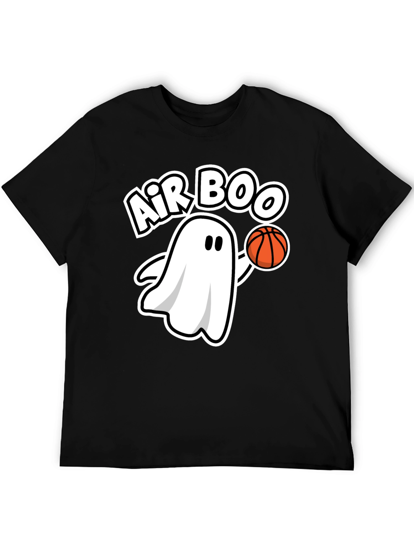 Air Boo Ghost Basketball Black T-Shirt