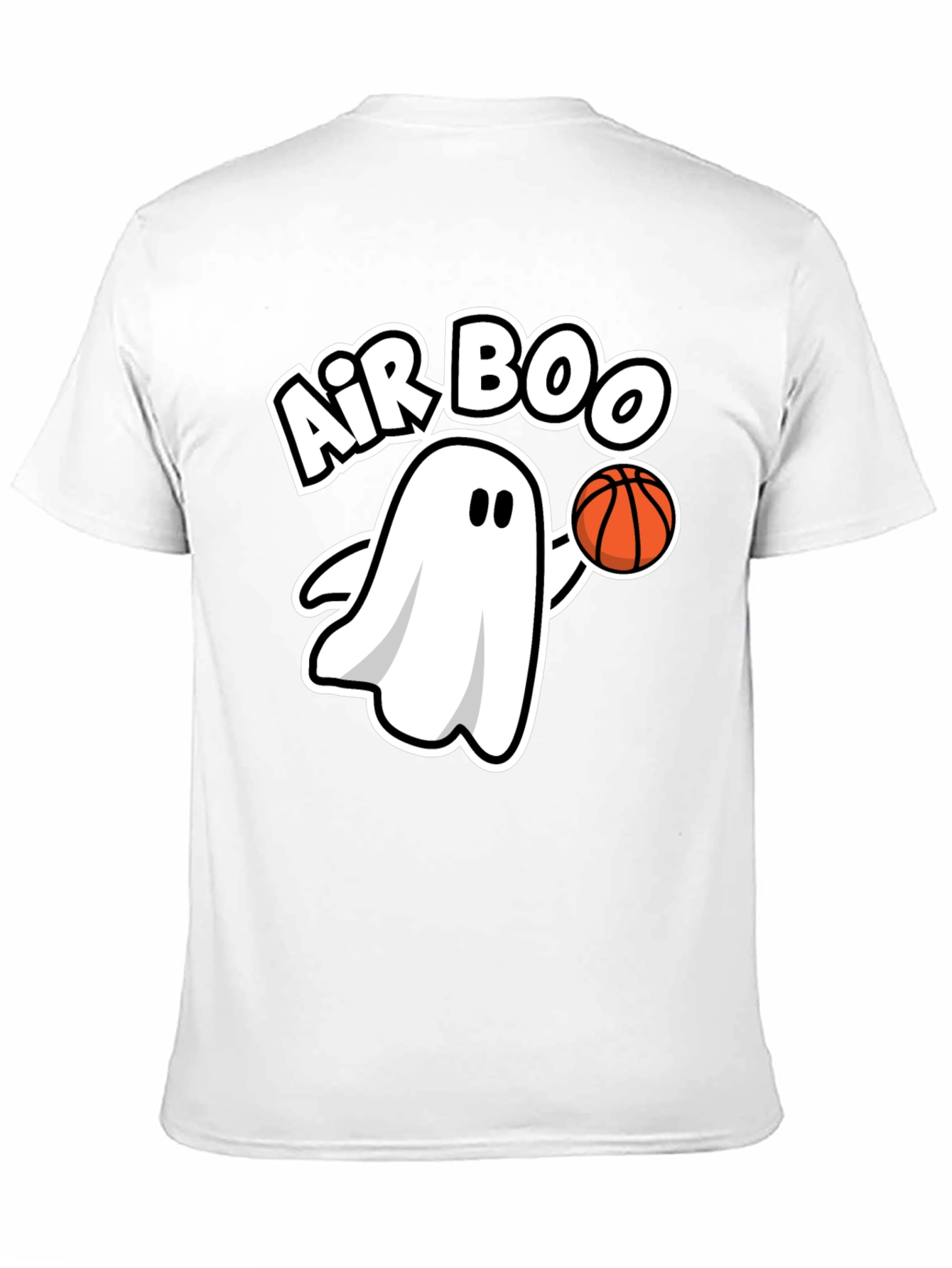 Air Boo Ghost Basketball Black T-Shirt