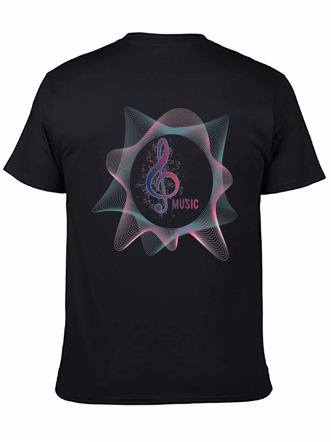Music Note Graphic T-Shirt - Stylish & Trendy!