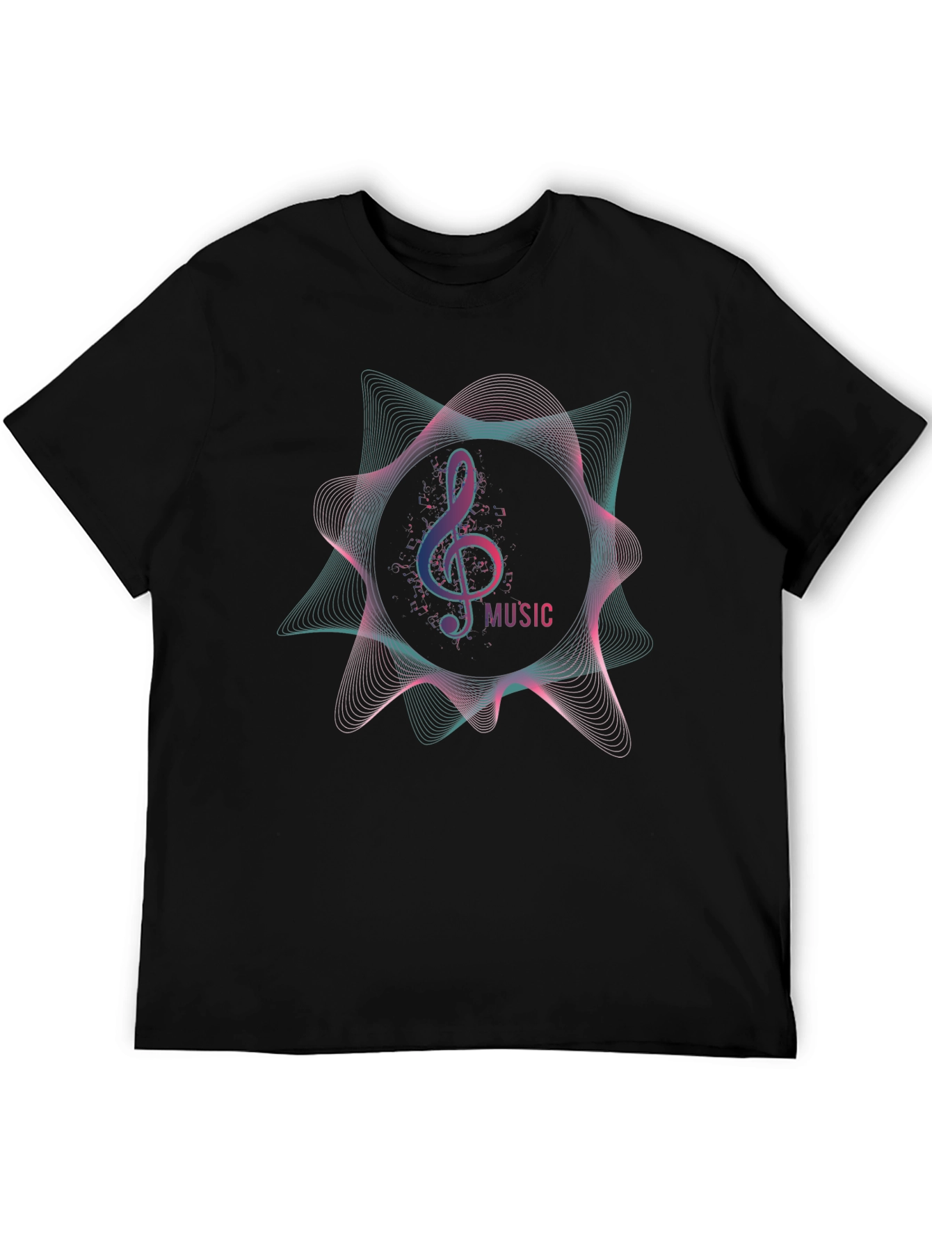 Music Note Graphic T-Shirt - Stylish & Trendy!