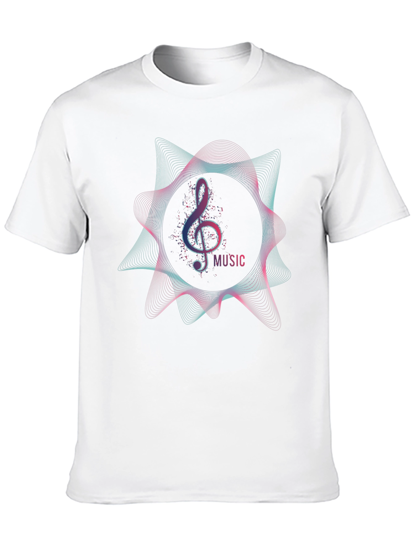Music Note Graphic T-Shirt - Stylish & Trendy!