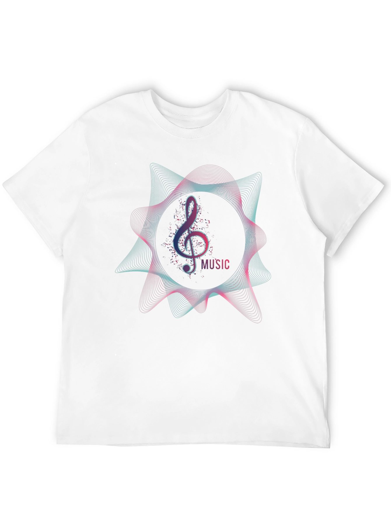 Music Note Graphic T-Shirt - Stylish & Trendy!
