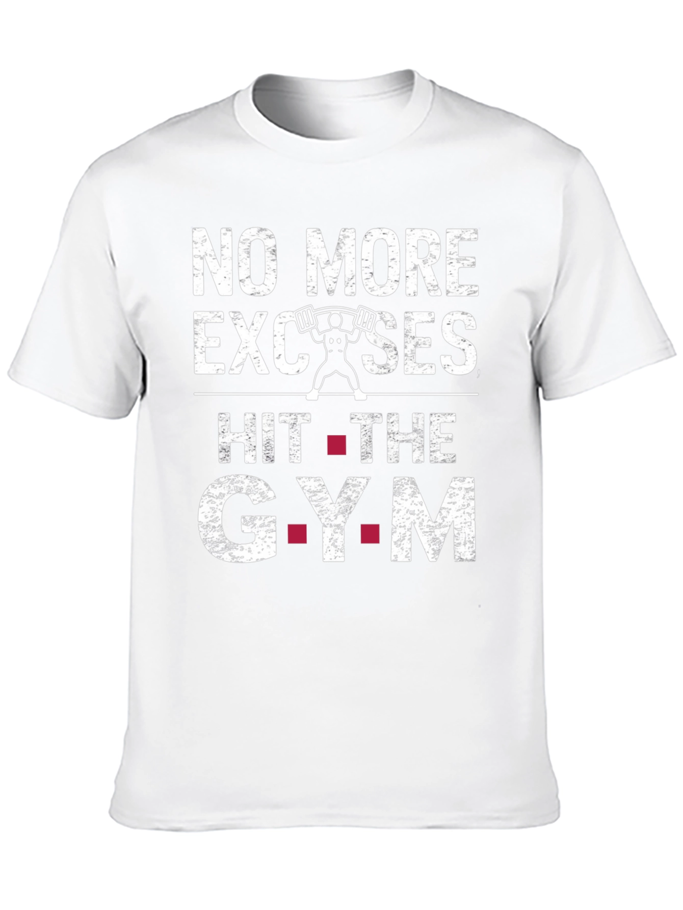 No More Excuses Gym T-Shirt Workout Tee