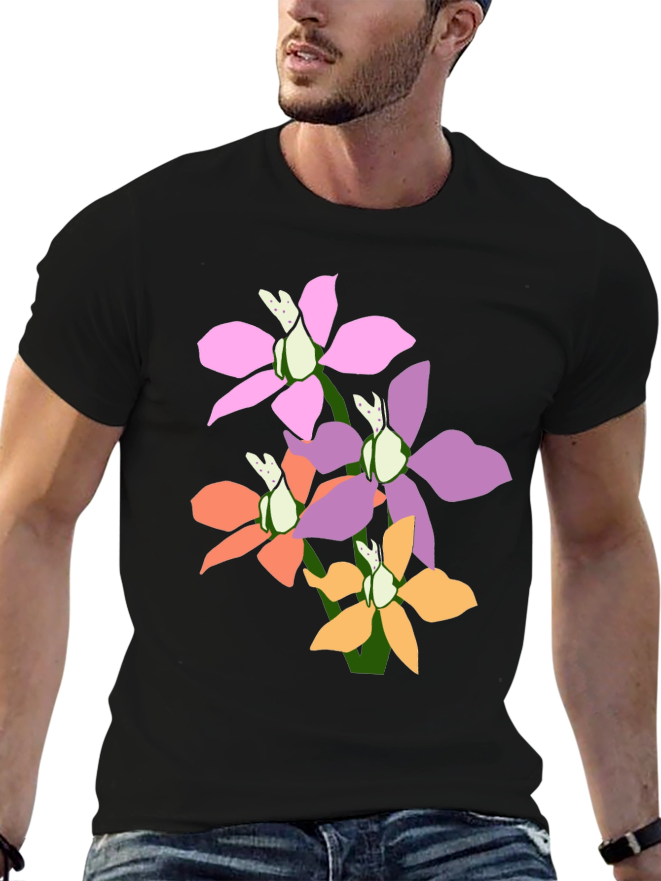Floral Graphic Print T-Shirt