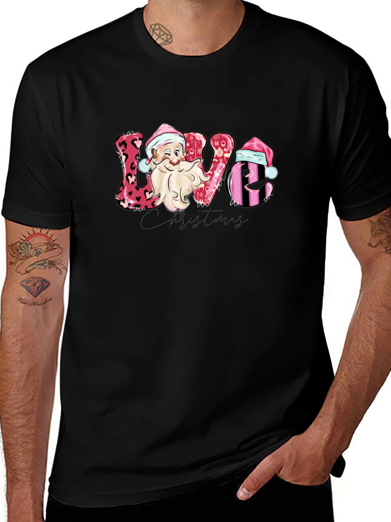 Love Christmas Santa T-Shirt