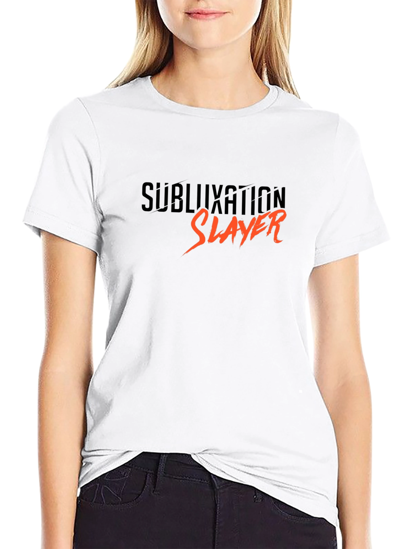Subluxation Slayer Black T-Shirt