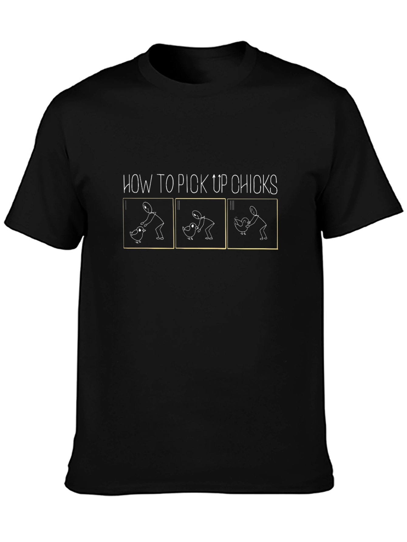 How To Pick Up Chicks Graphic Tee