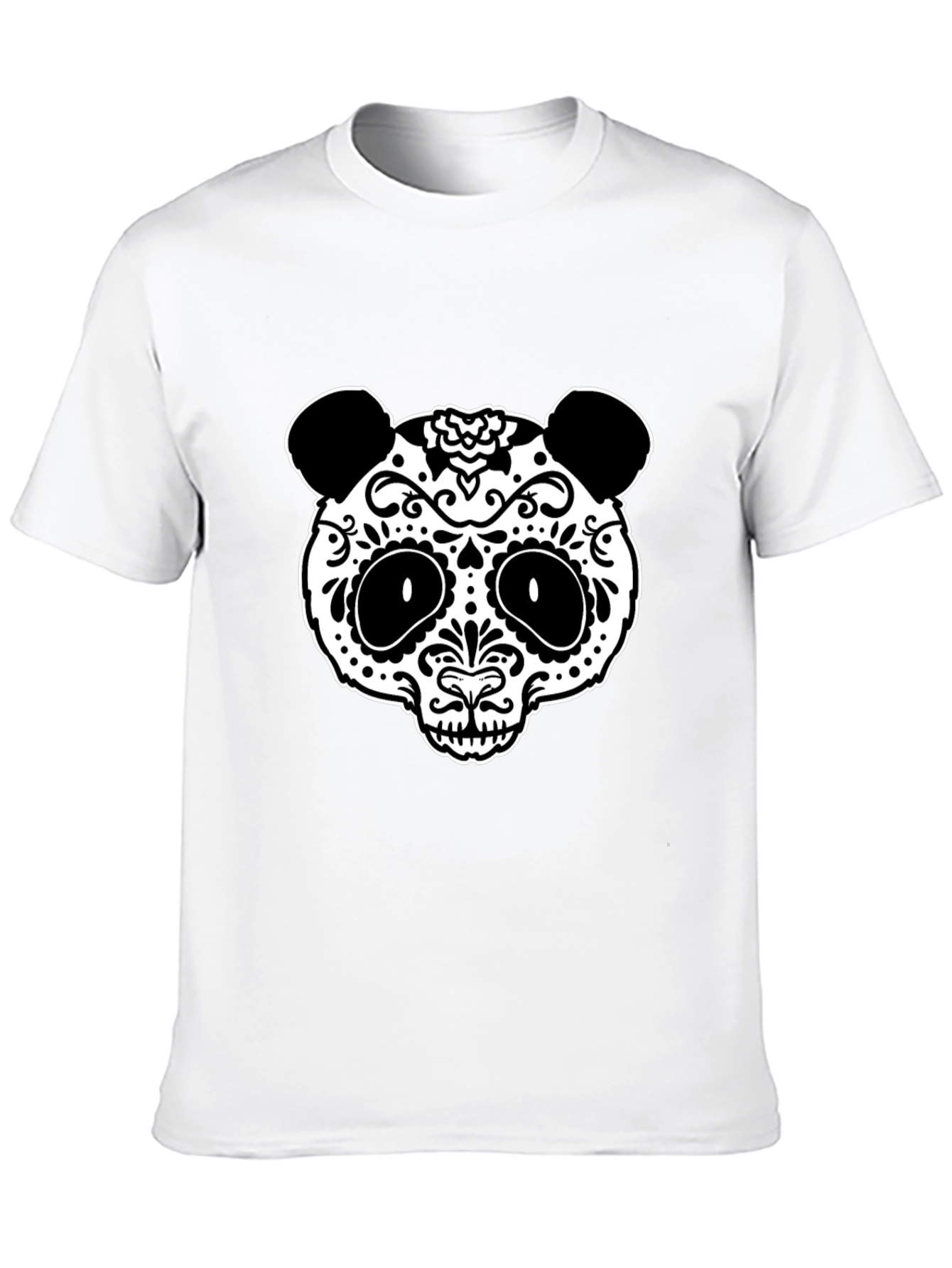 Sugar Panda Graphic Tee - Black