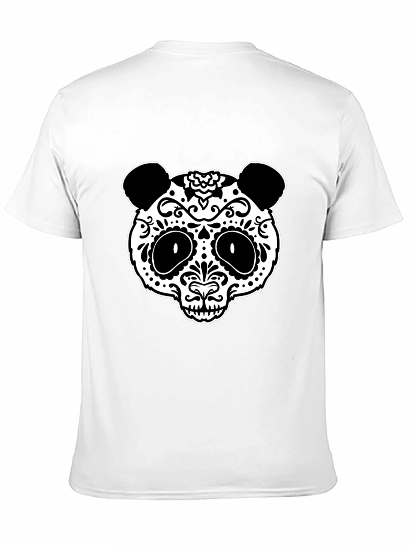 Sugar Panda Graphic Tee - Black