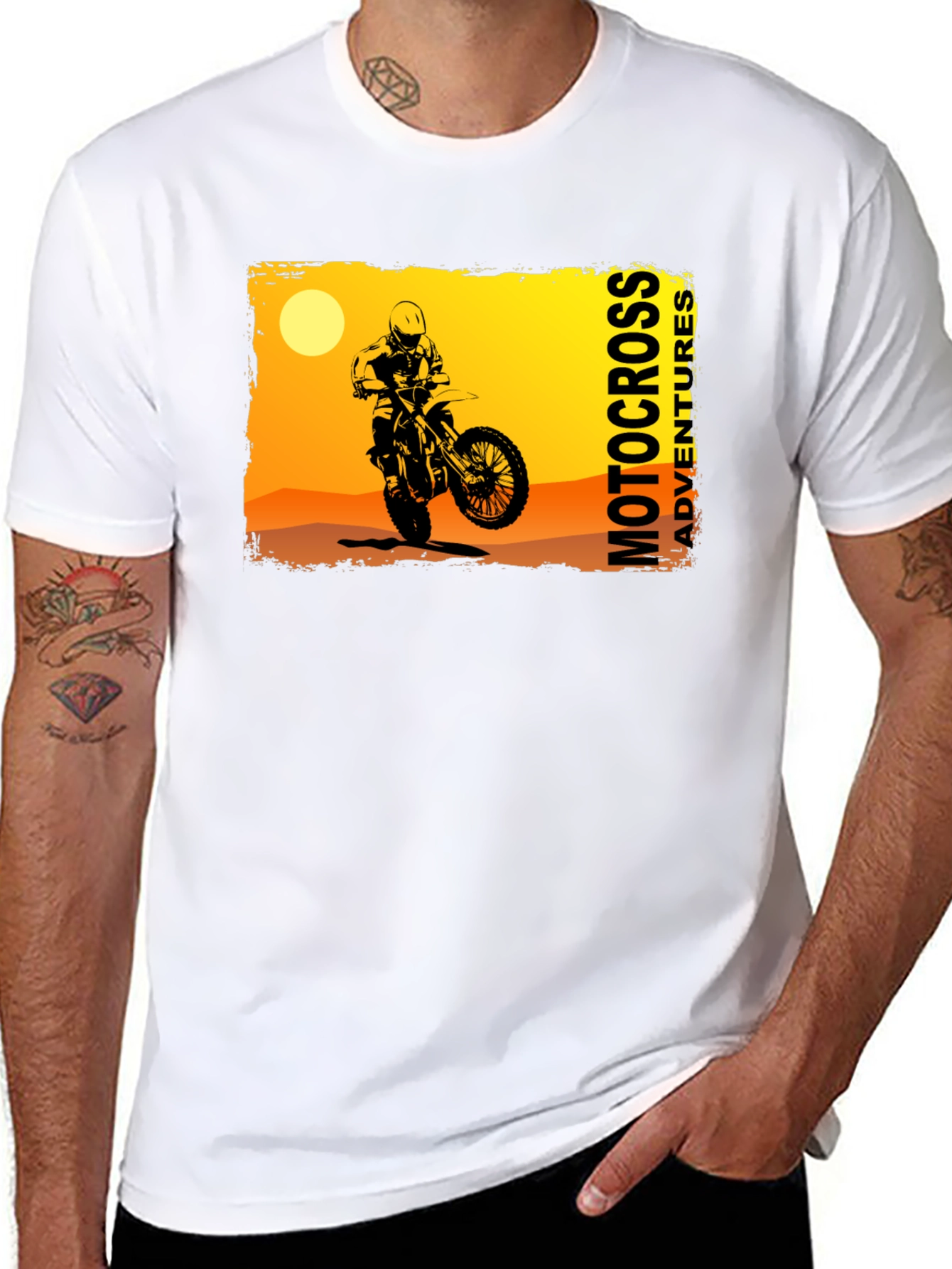 Motocross Adventures T-Shirt - Rider Jumping