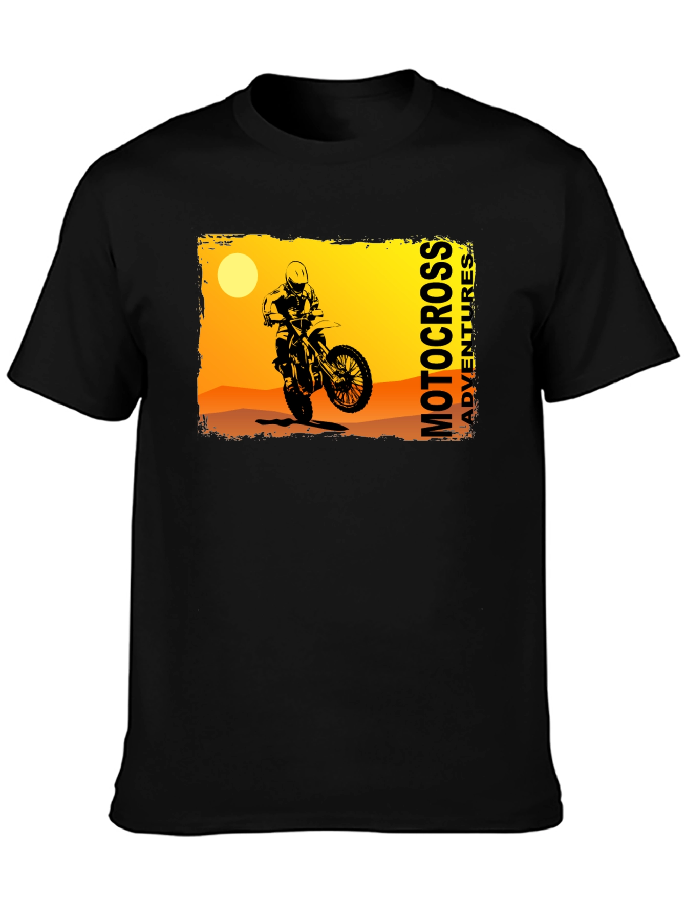 Motocross Adventures T-Shirt - Rider Jumping