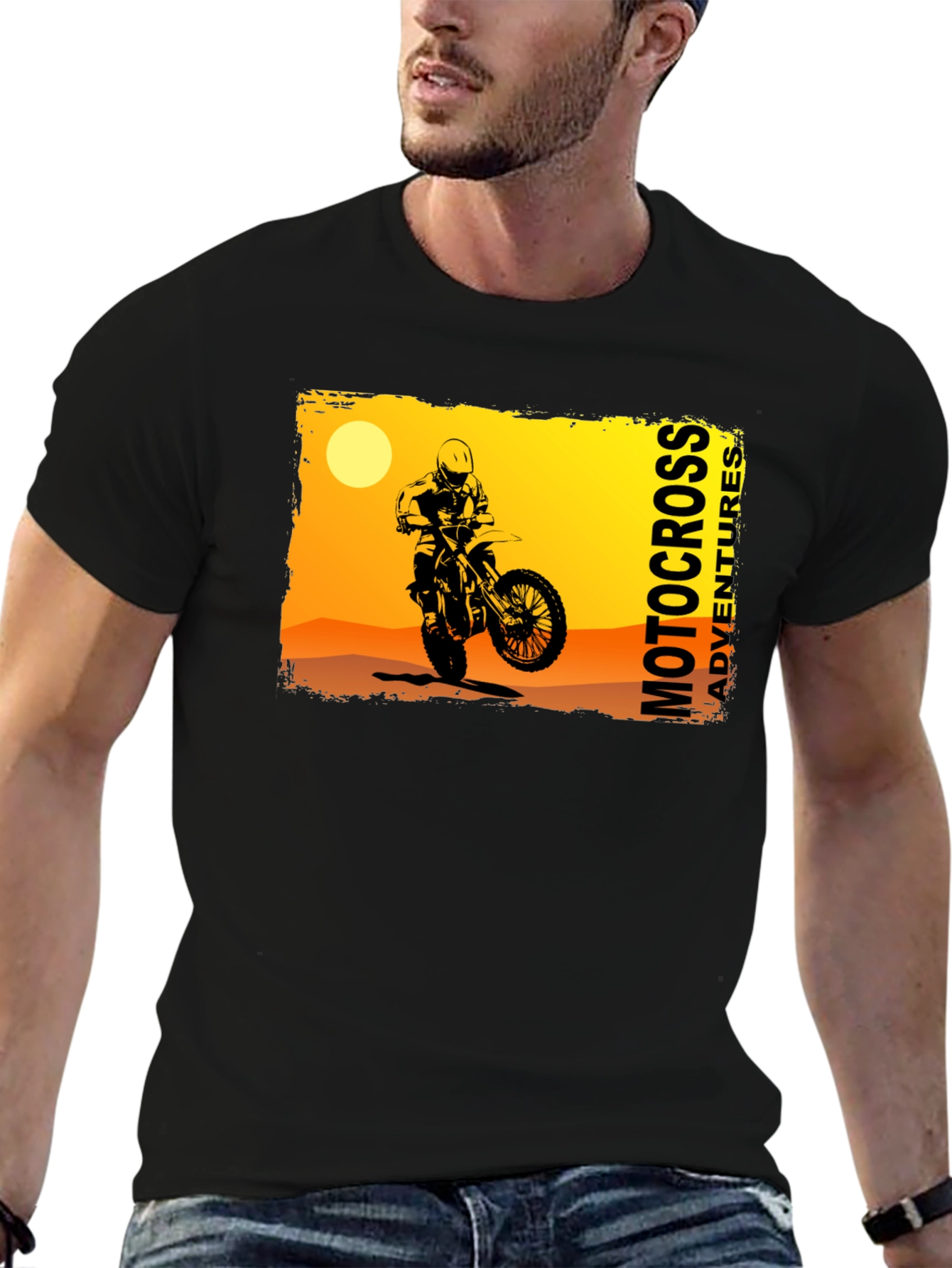 Motocross Adventures T-Shirt - Rider Jumping