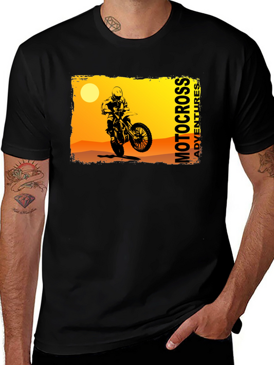 Motocross Adventures T-Shirt - Rider Jumping