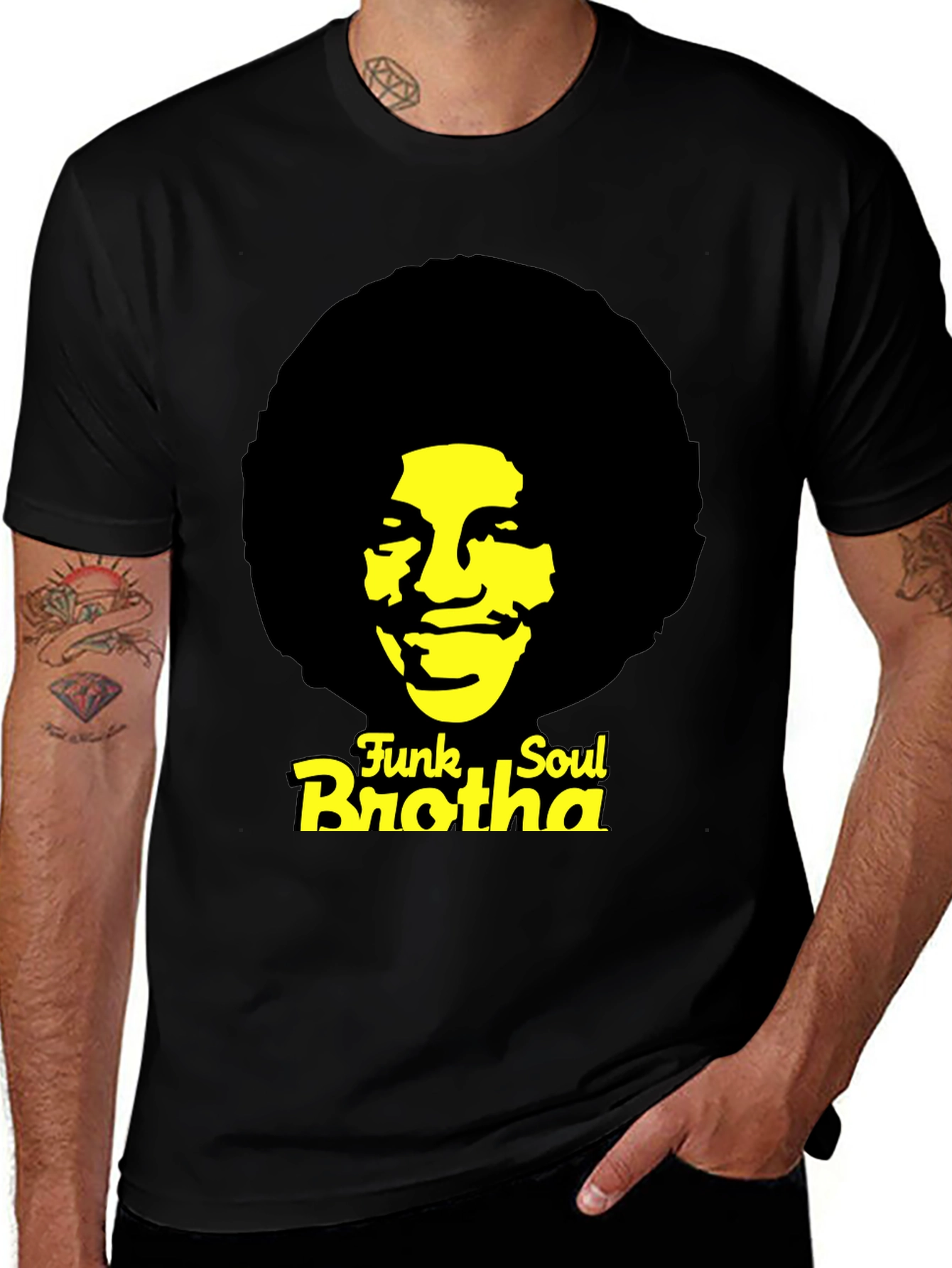 Funk Soul Brotha Graphic T-Shirt