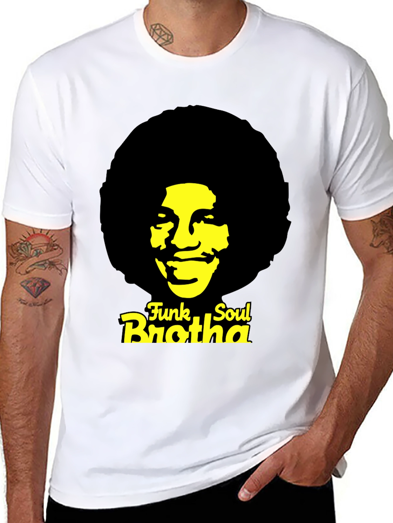 Funk Soul Brotha Graphic T-Shirt