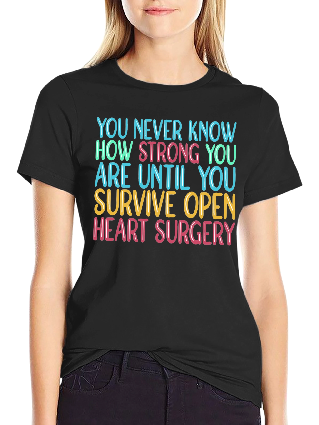 Strong Heart Surgery Survivor T-Shirt