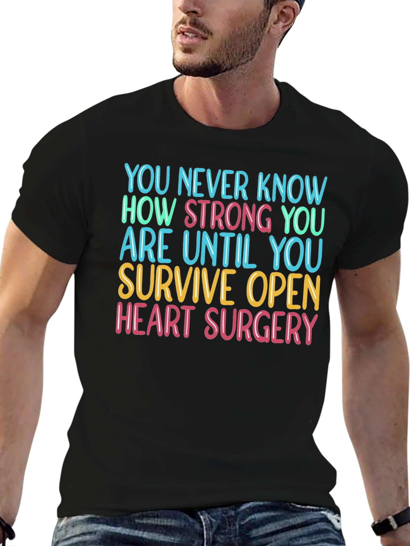 Strong Heart Surgery Survivor T-Shirt