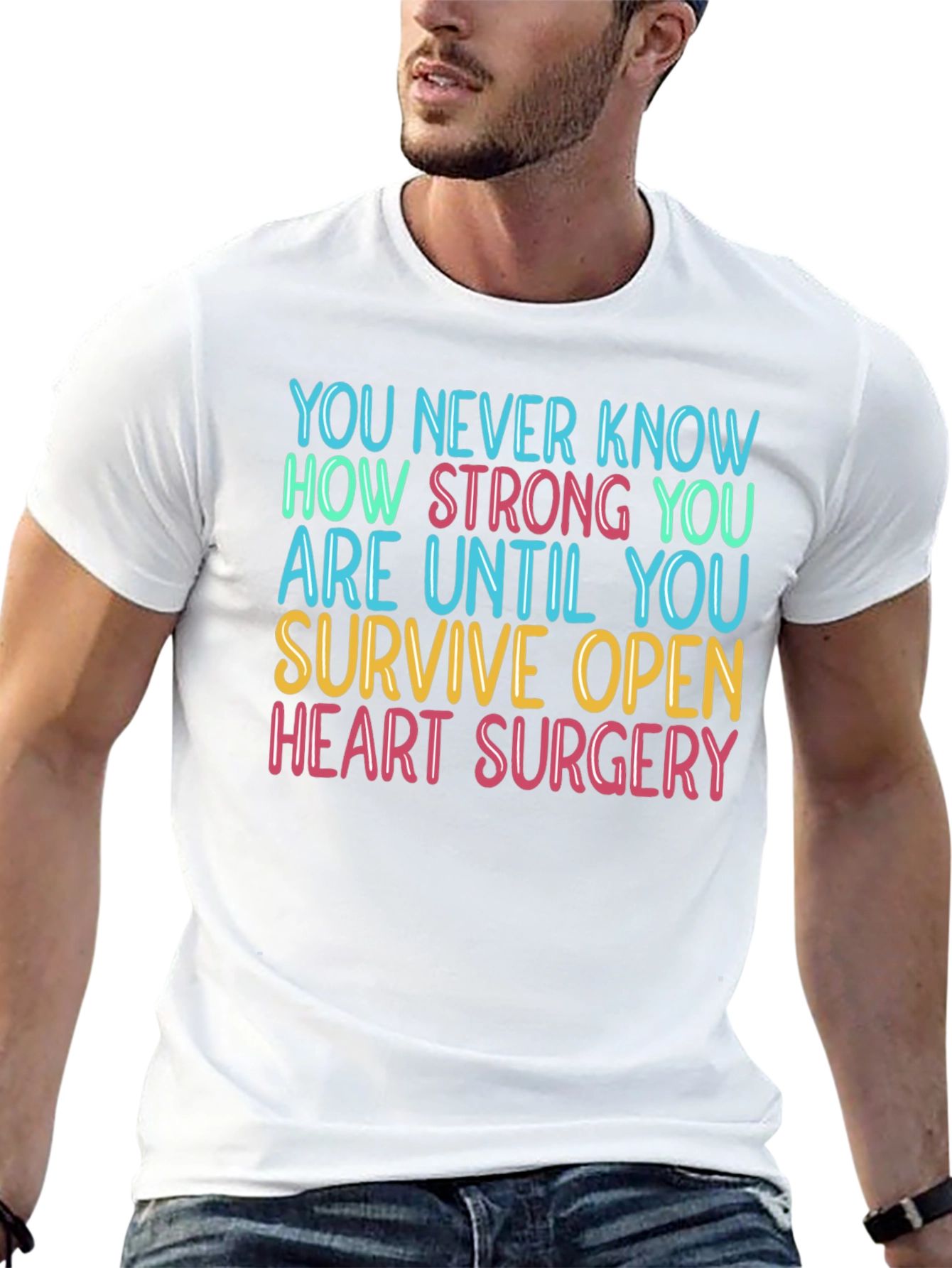 Strong Heart Surgery Survivor T-Shirt