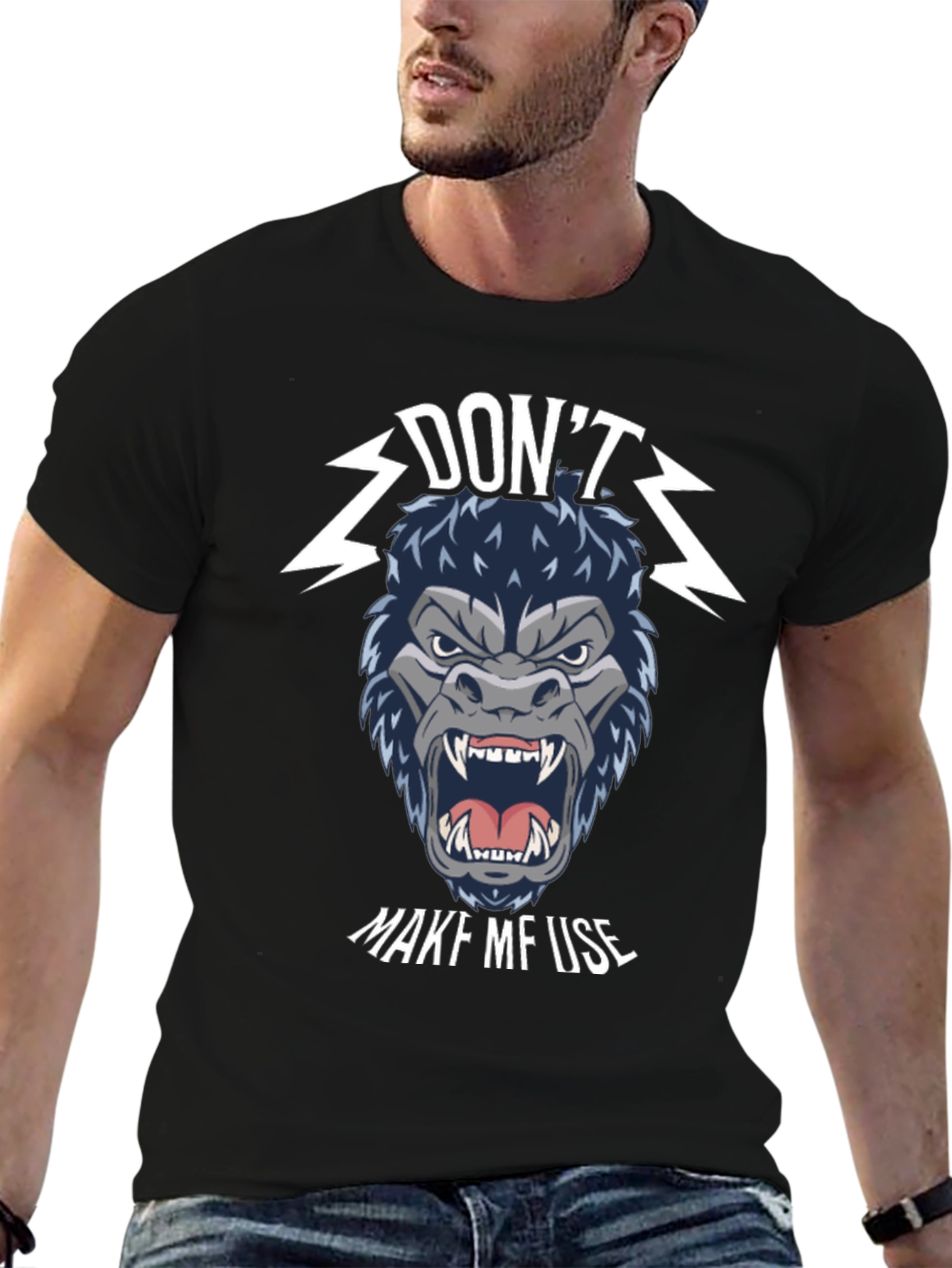 Dont Make Me Use Gorilla Graphic Tee