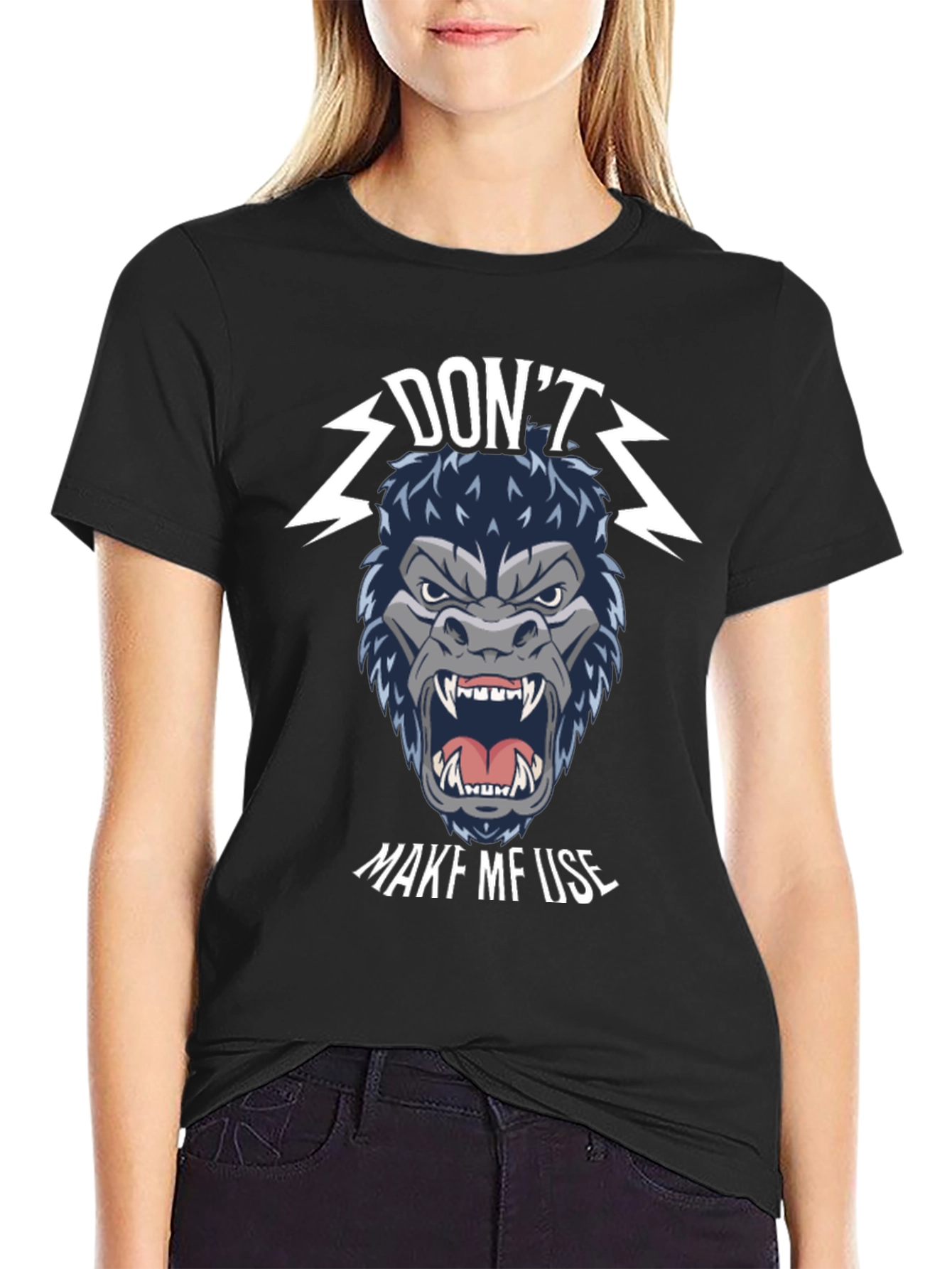 Dont Make Me Use Gorilla Graphic Tee