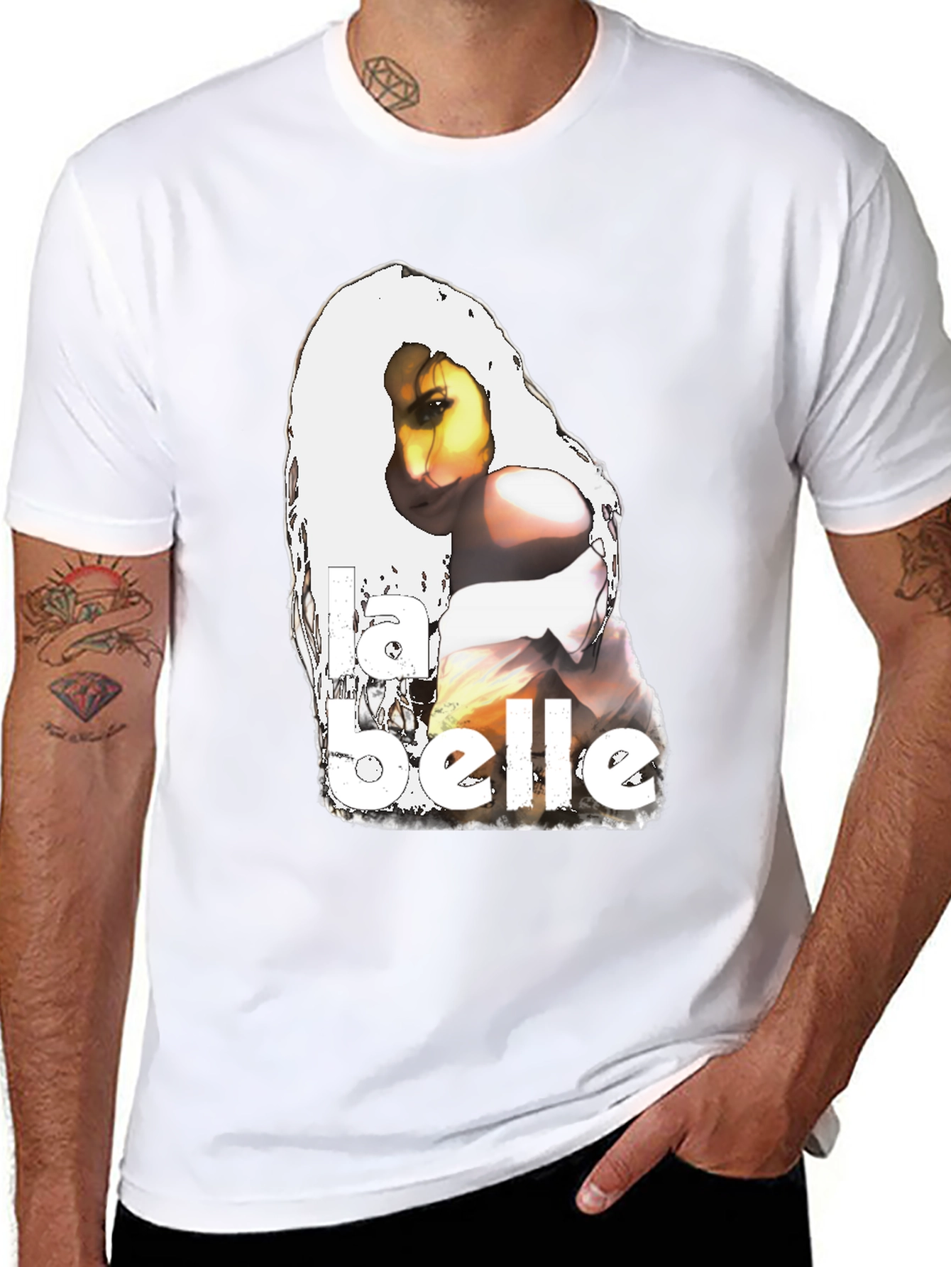 La Belle Graphic Tee - Classic Black T-Shirt