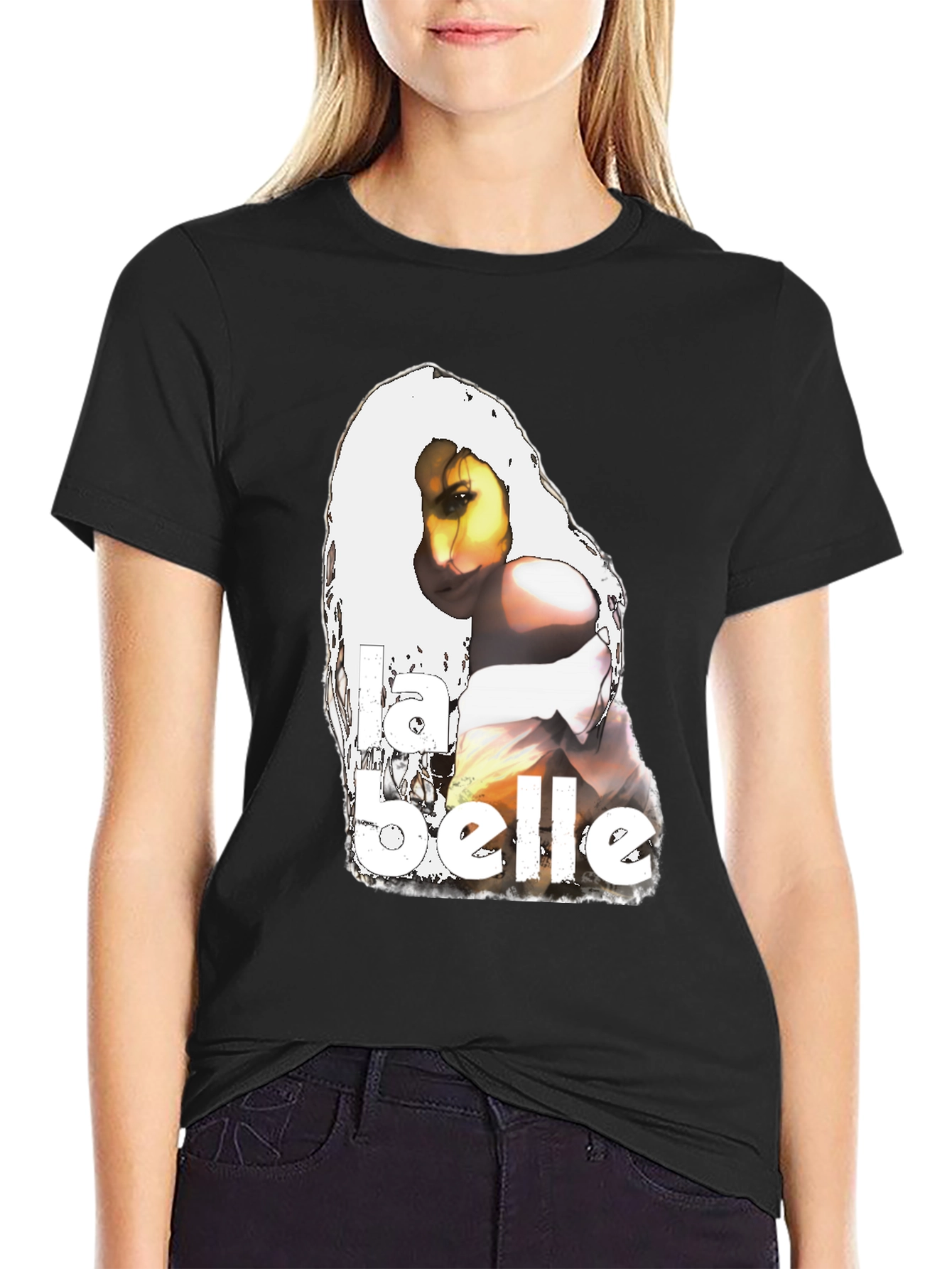 La Belle Graphic Tee - Classic Black T-Shirt