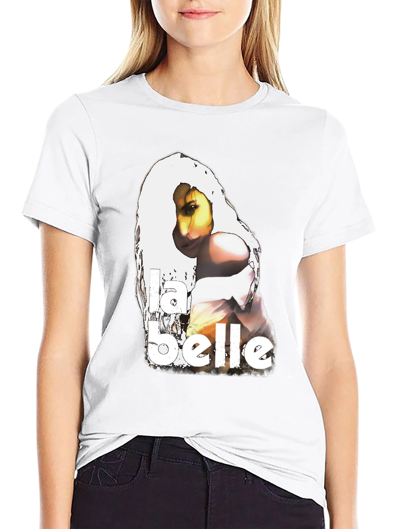 La Belle Graphic Tee - Classic Black T-Shirt