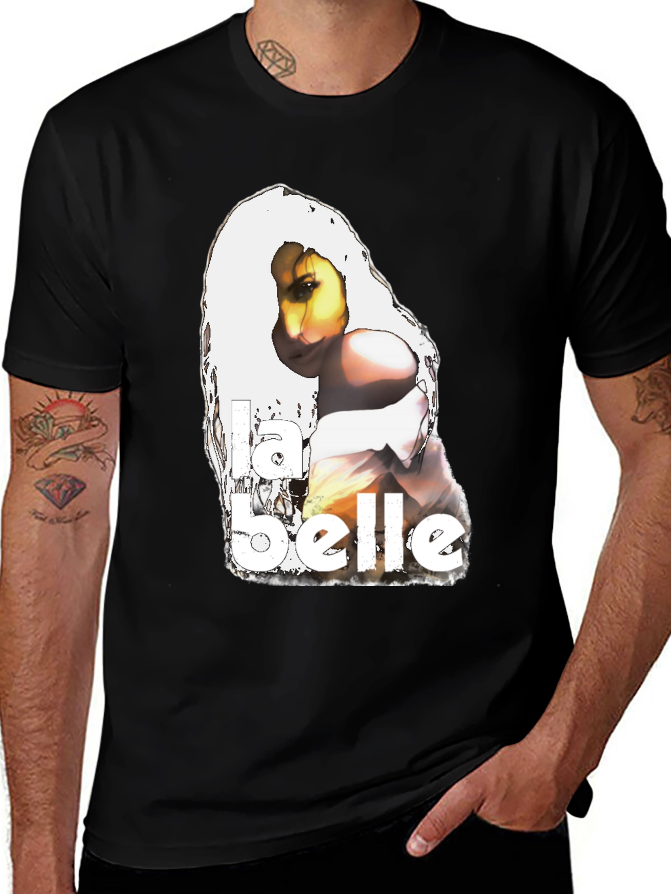 La Belle Graphic Tee - Classic Black T-Shirt