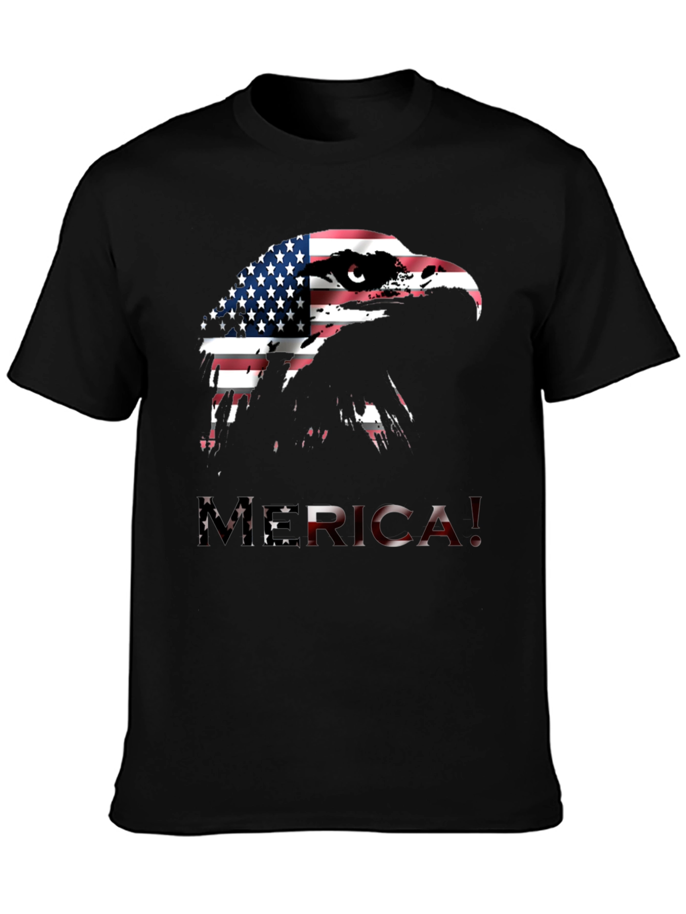 Patriotic Eagle T-Shirt - MERICA! Graphic Tee