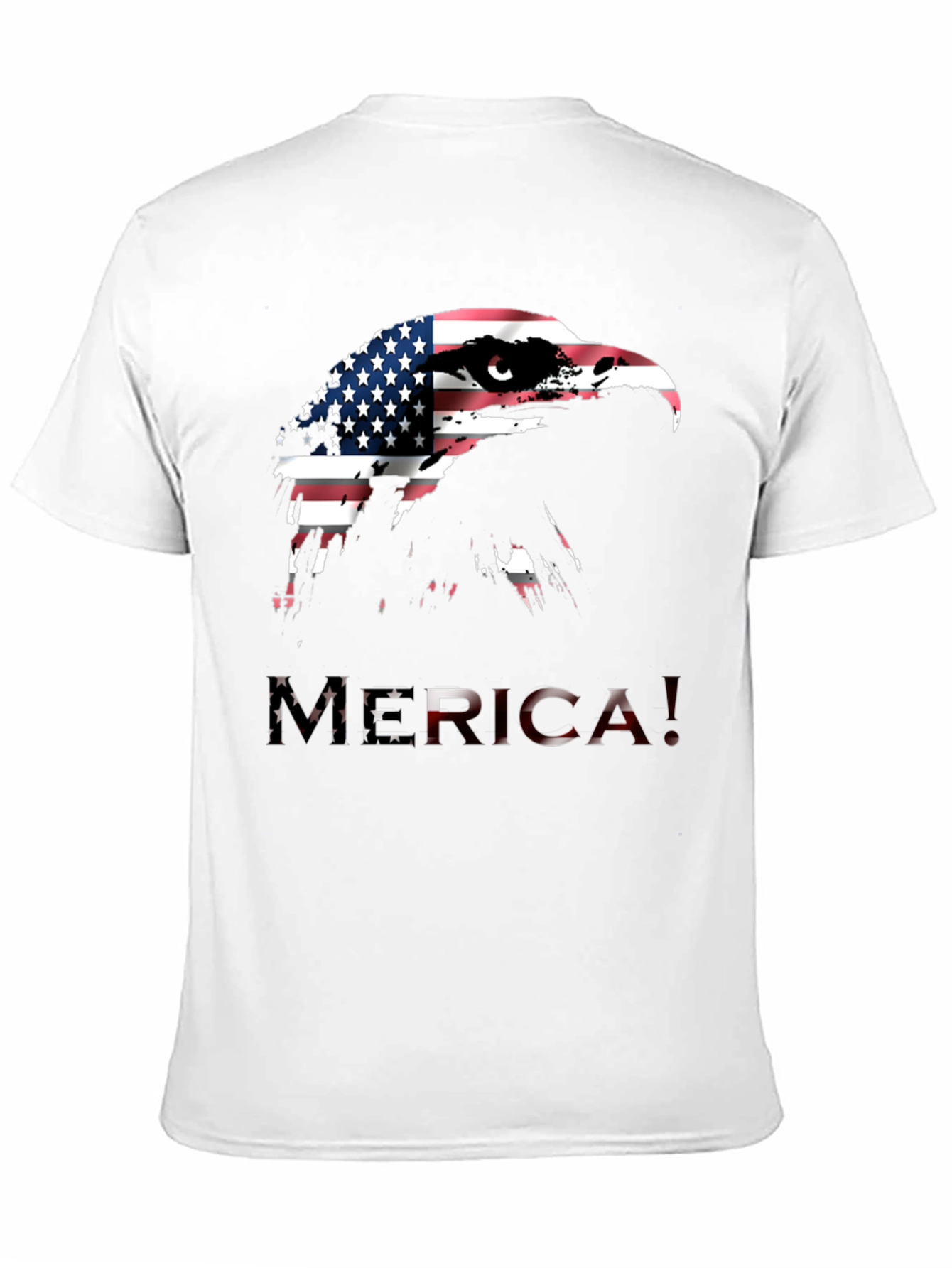 Patriotic Eagle T-Shirt - MERICA! Graphic Tee