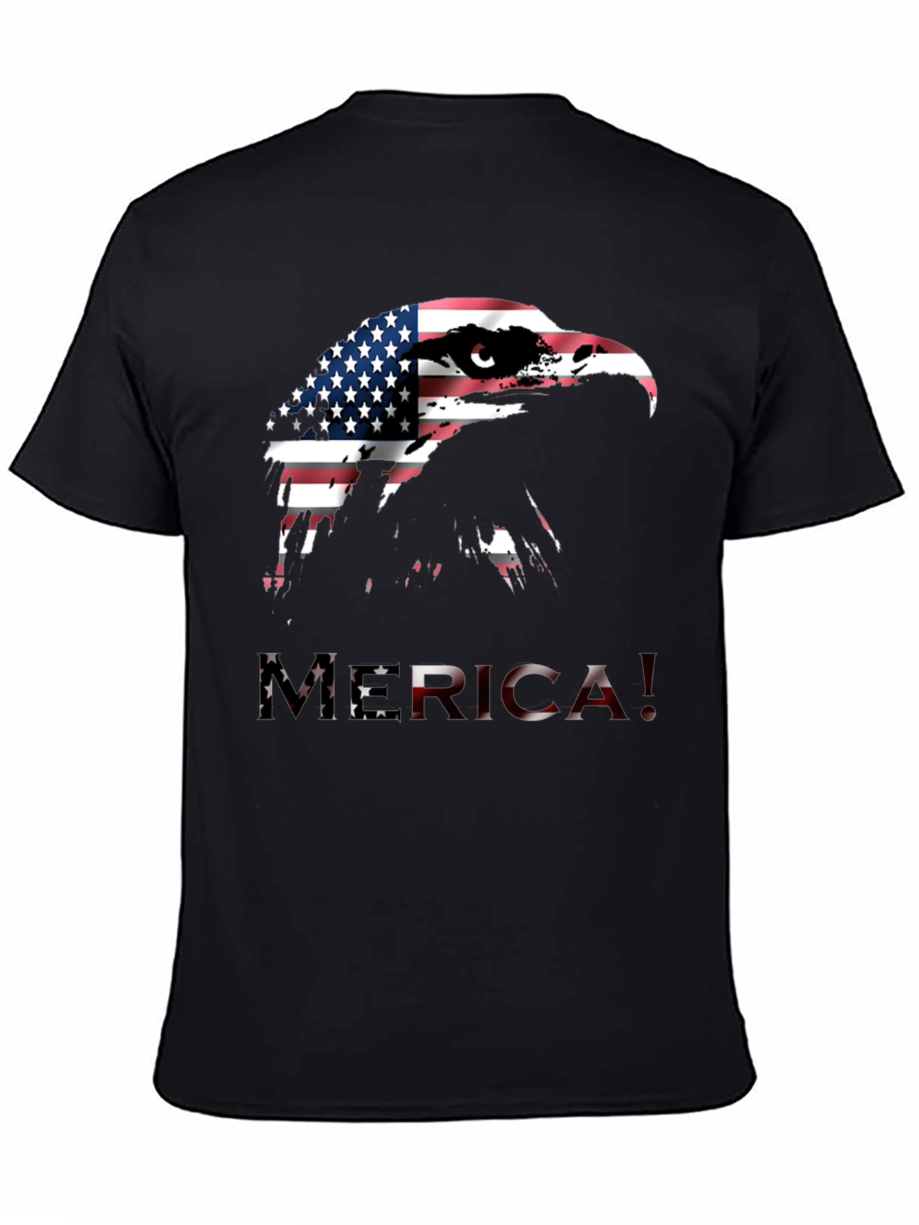 Patriotic Eagle T-Shirt - MERICA! Graphic Tee