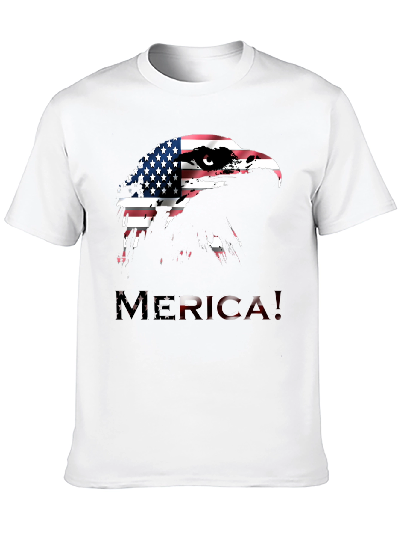 Patriotic Eagle T-Shirt - MERICA! Graphic Tee