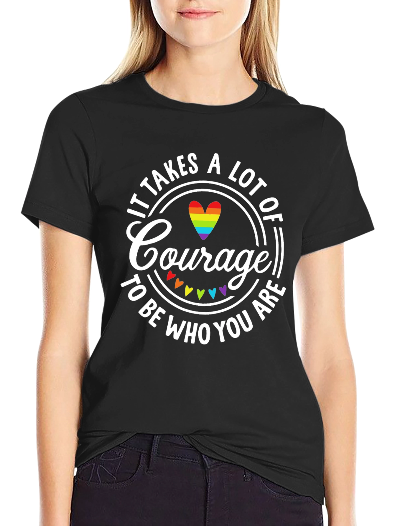 Courage LGBTQ+ Pride T-Shirt