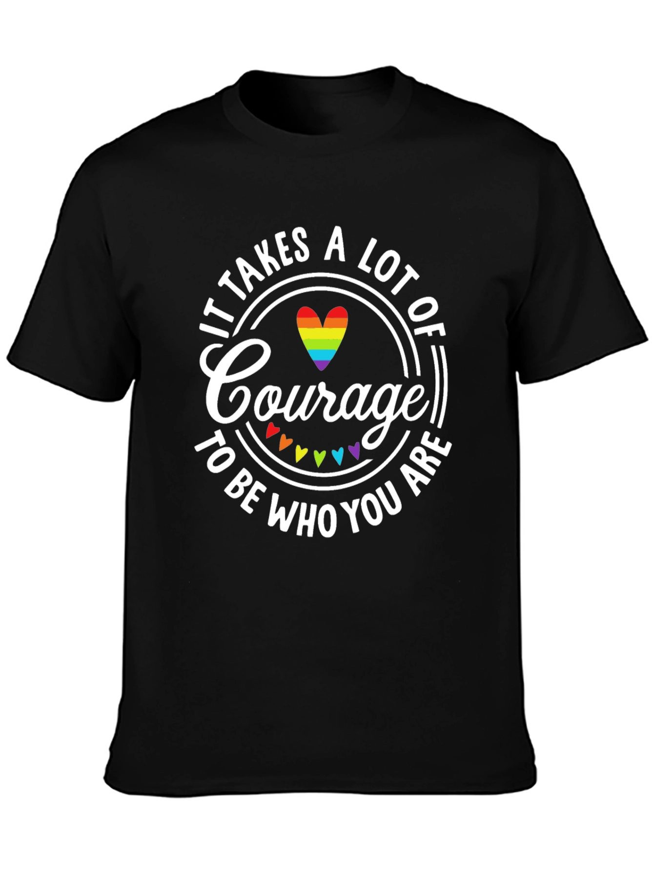Courage LGBTQ+ Pride T-Shirt