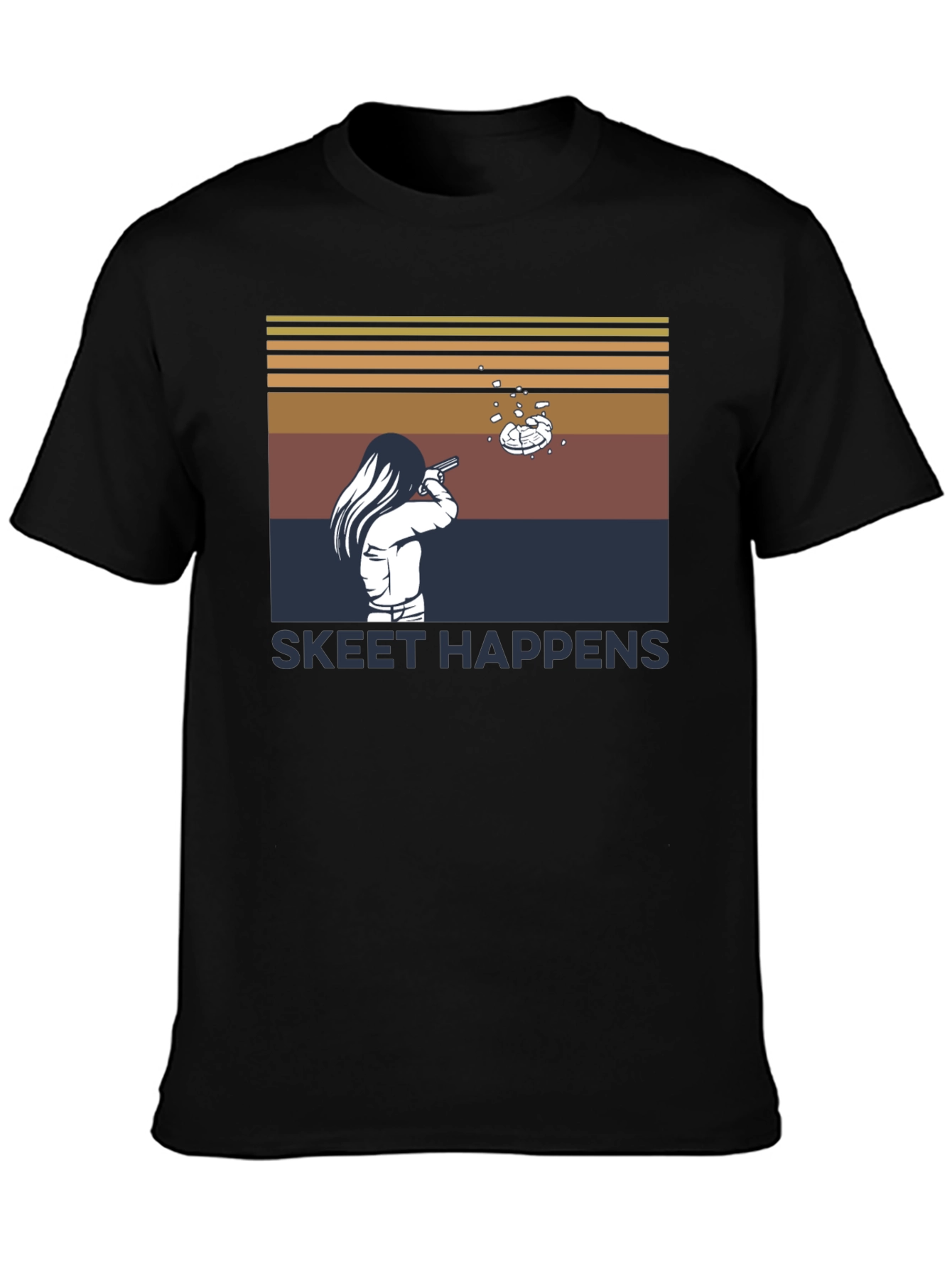 Skeet Happens T-Shirt - Clay Target Shooting Tee
