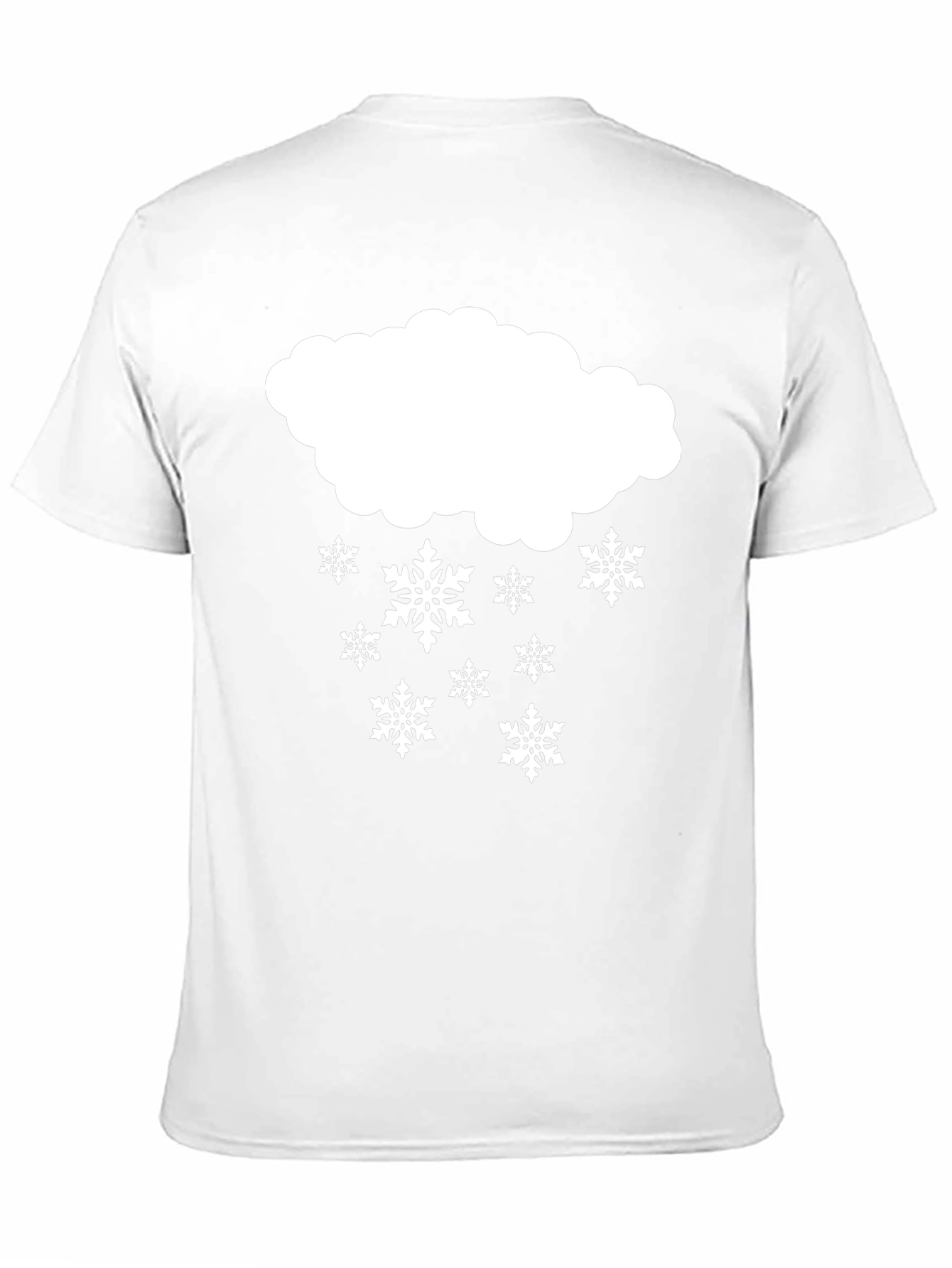 Snowy Weather Black Tee