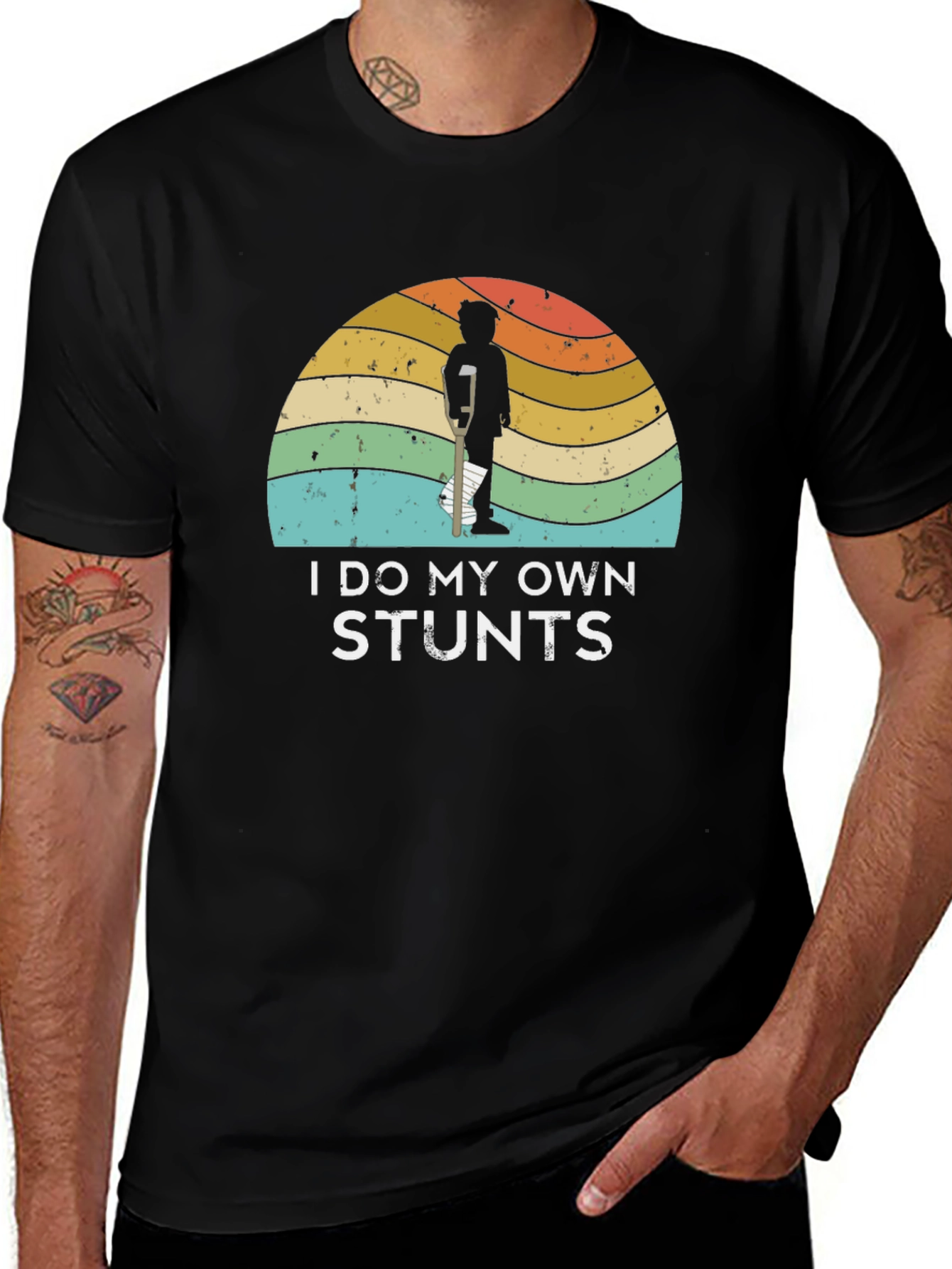 I Do My Own Stunts Graphic Tee