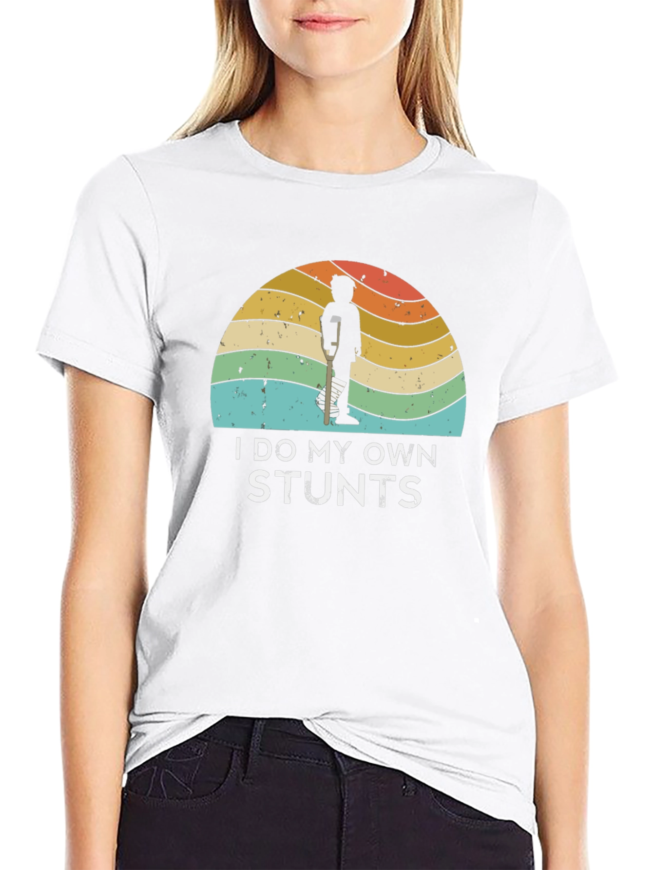 I Do My Own Stunts Graphic Tee