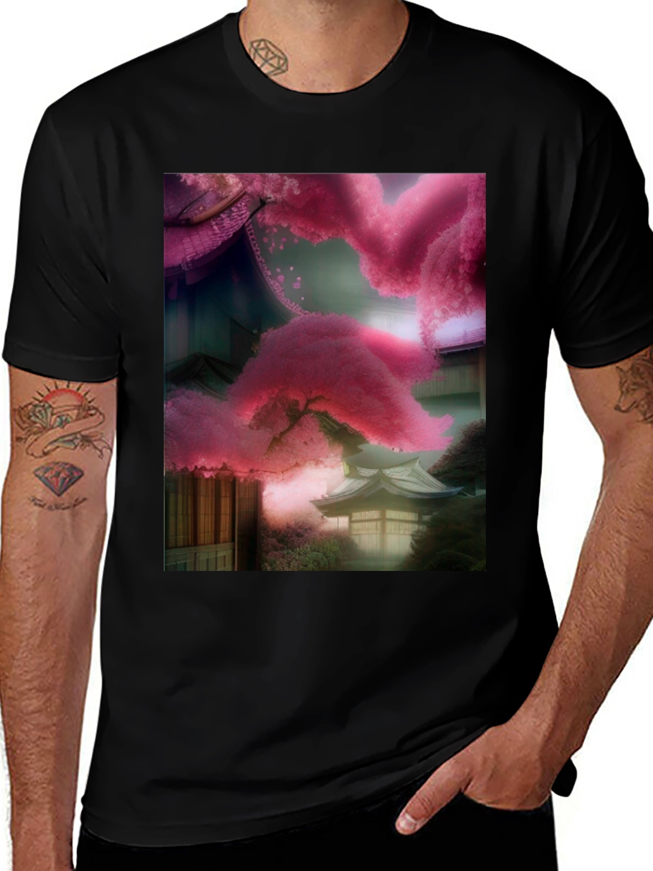 Japanese Cherry Blossom T-Shirt