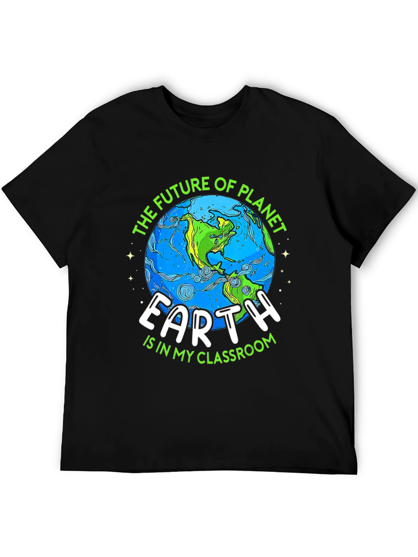 Earth Day Teacher T-Shirt Planet Classroom
