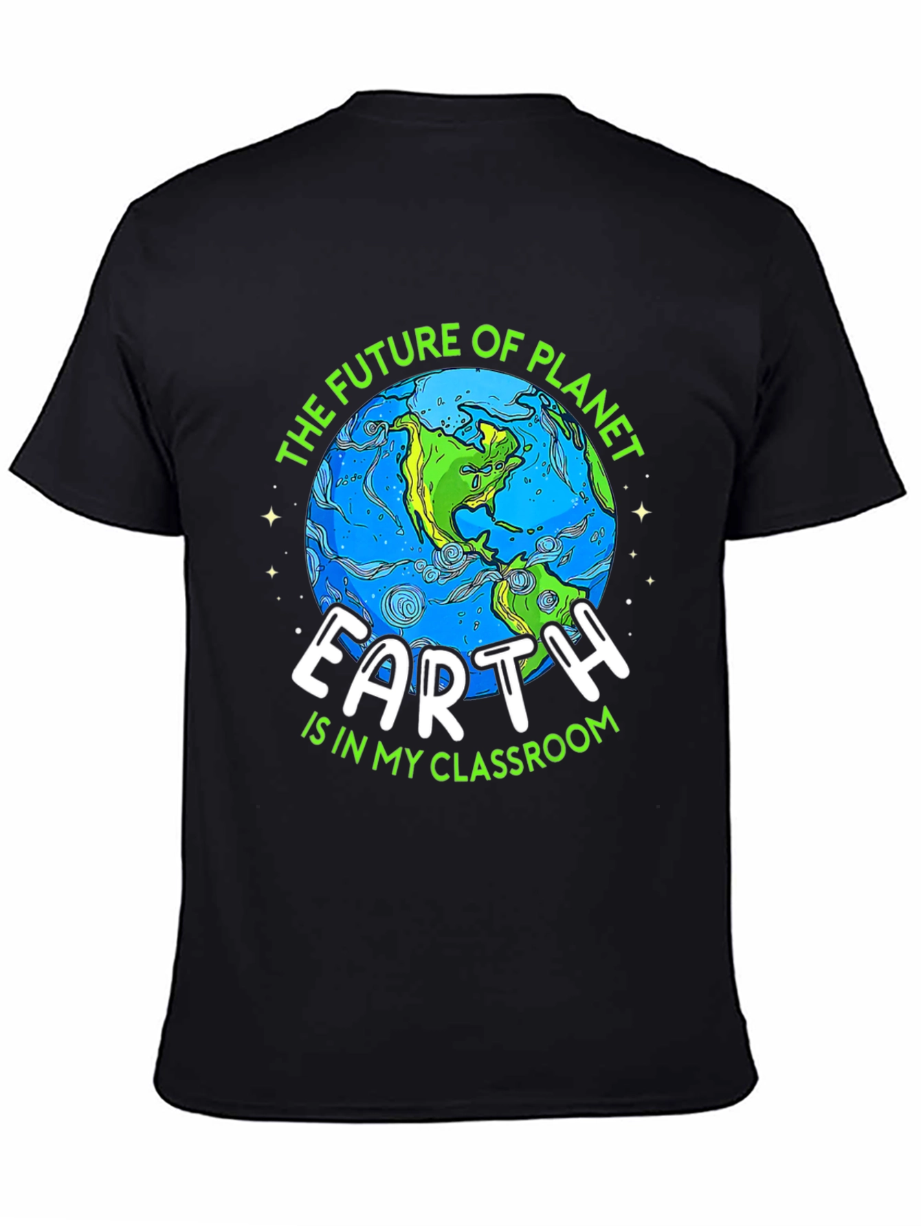 Earth Day Teacher T-Shirt Planet Classroom