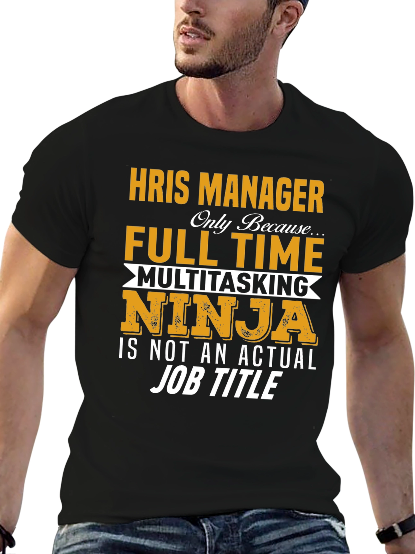 HRIS Manager Ninja Graphic T-Shirt