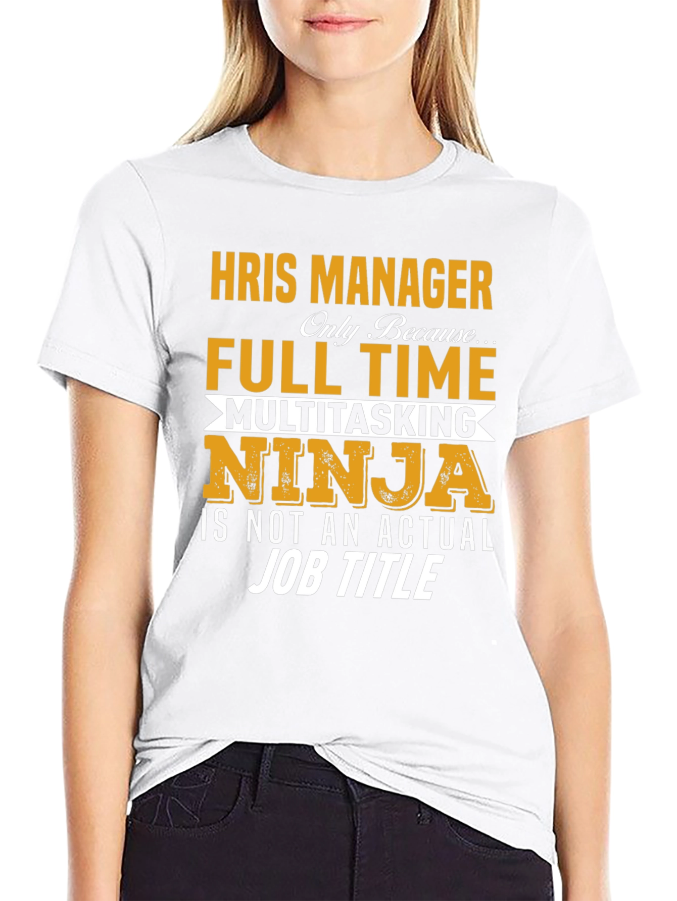 HRIS Manager Ninja Graphic T-Shirt