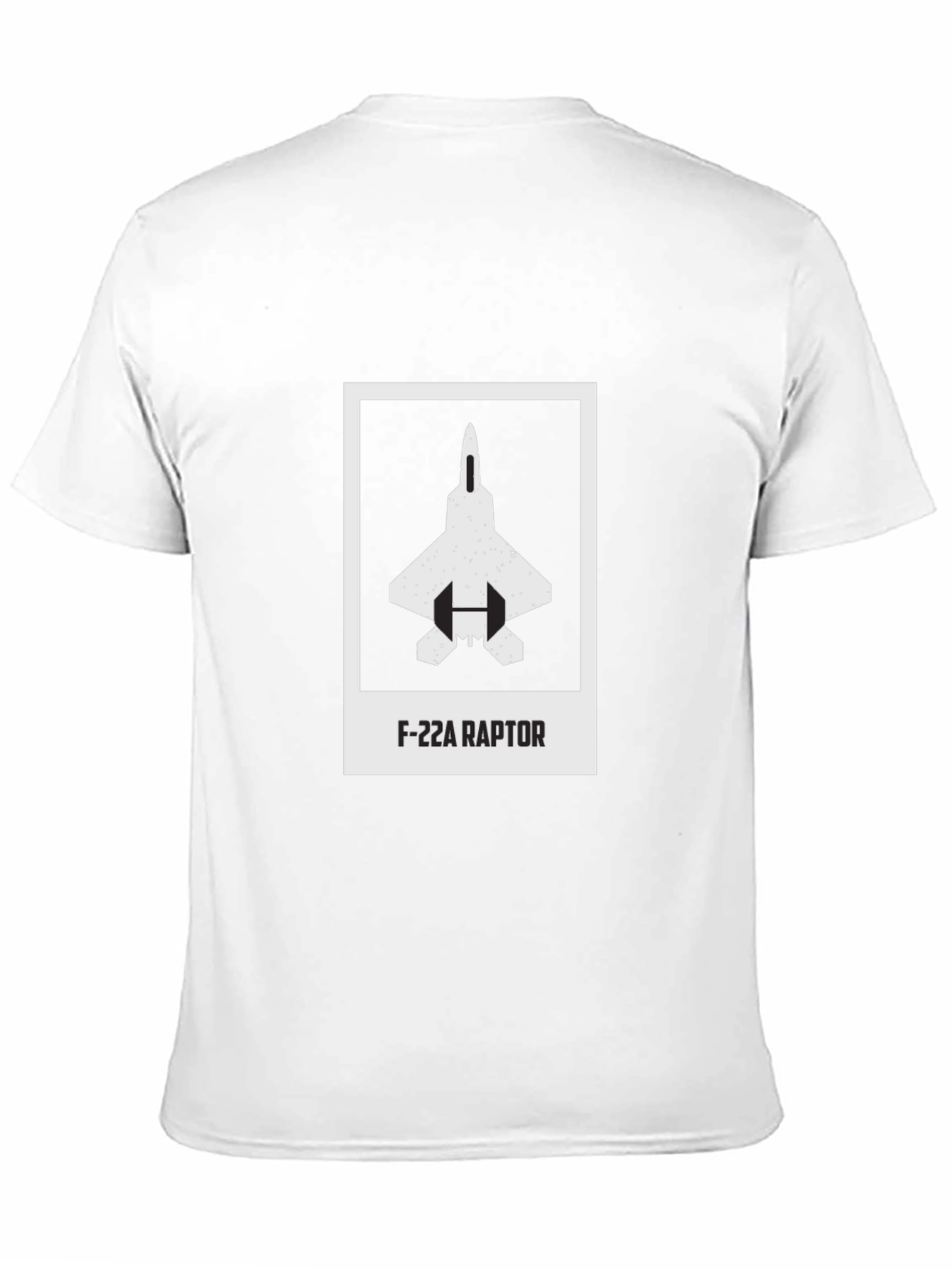 F-22A Raptor Graphic T-Shirt - Modern Jet Design