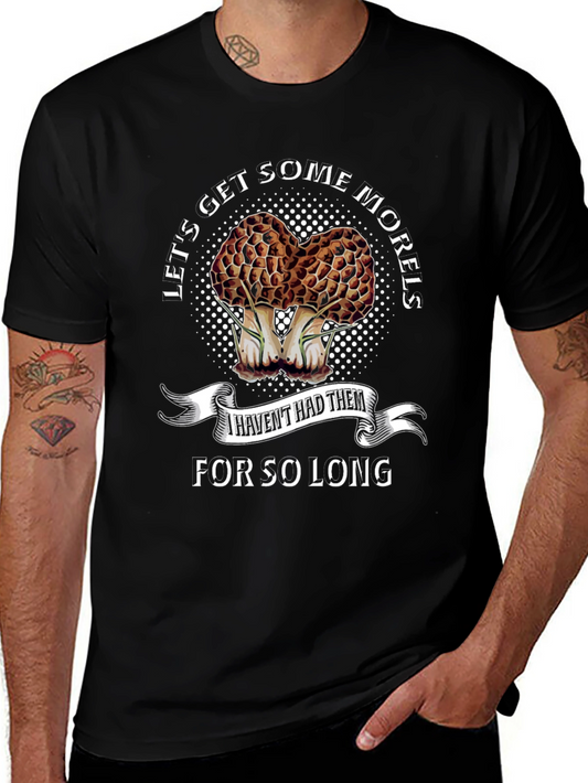 Morel Mushroom T-Shirt - Lets Get Some Morels