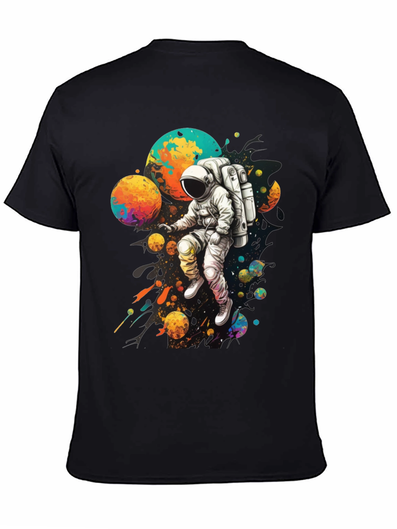 Astronaut Galaxy T-Shirt - Space Adventure Tee