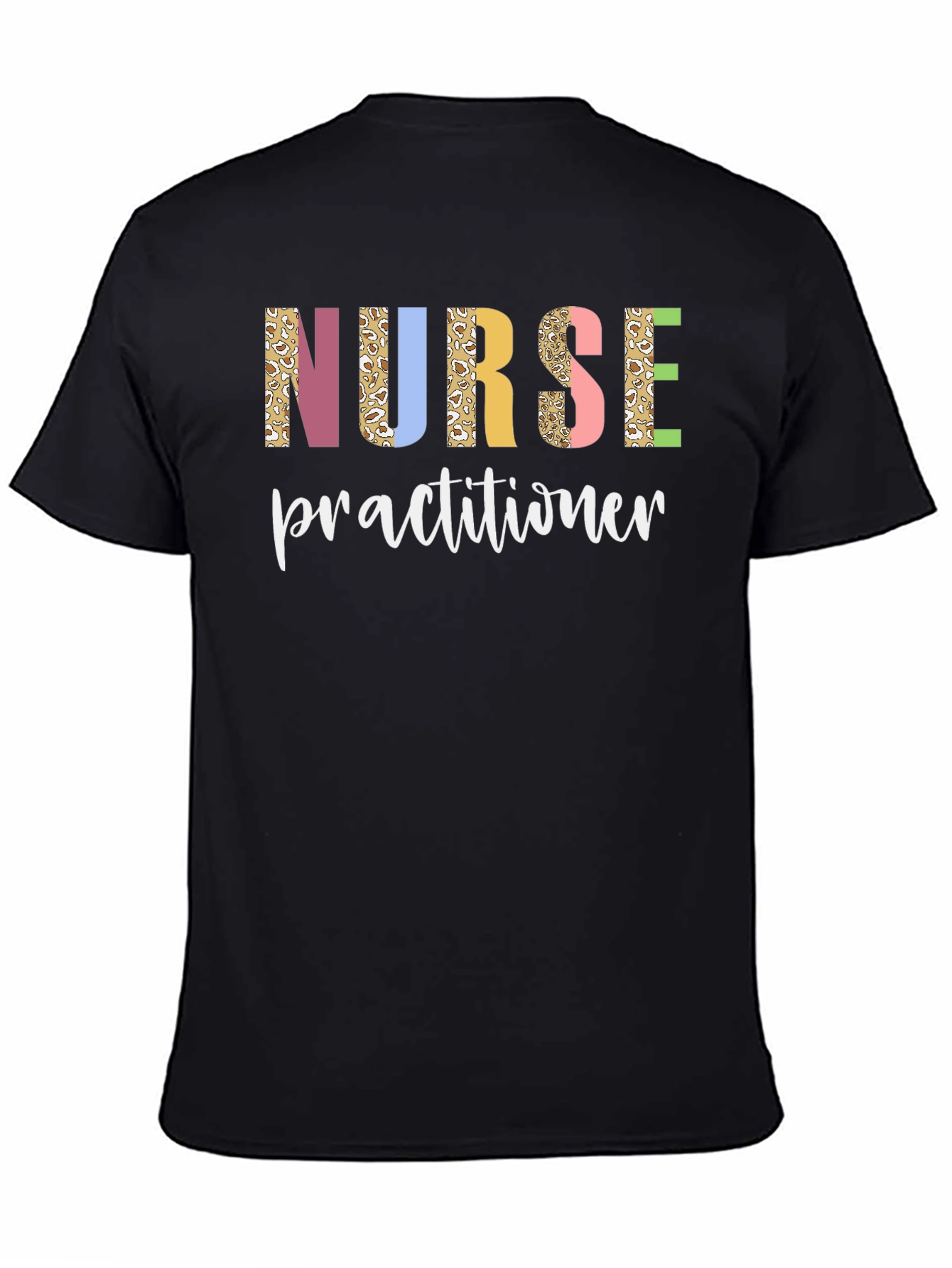 Nurse Practitioner Leopard Print T-Shirt